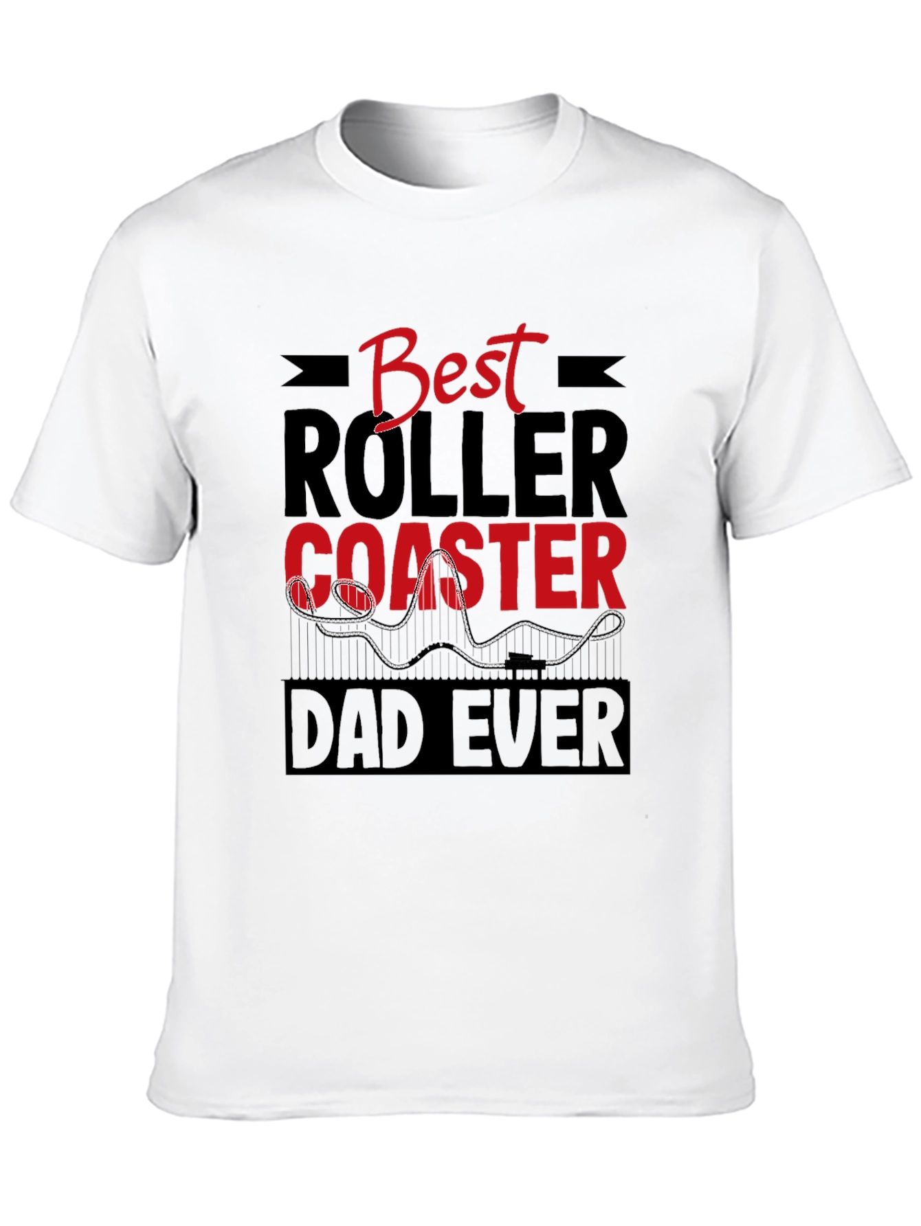 Best Roller Coaster Dad Ever T-Shirt