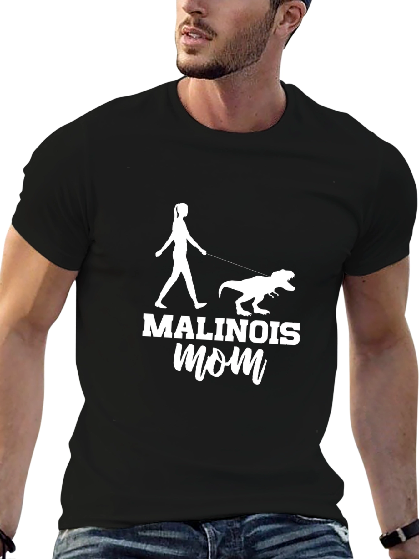 Malinois Mom T-Shirt - Dog Lover Tee