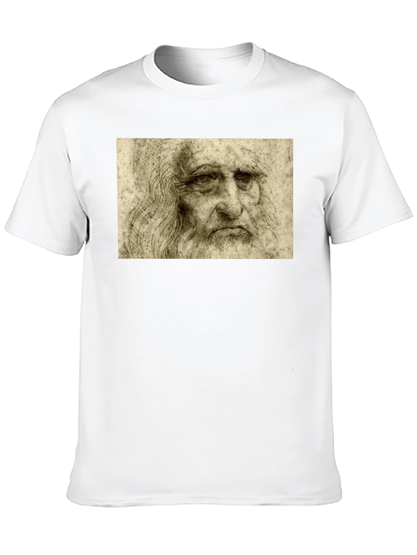 Leonardo da Vinci Self Portrait T-Shirt