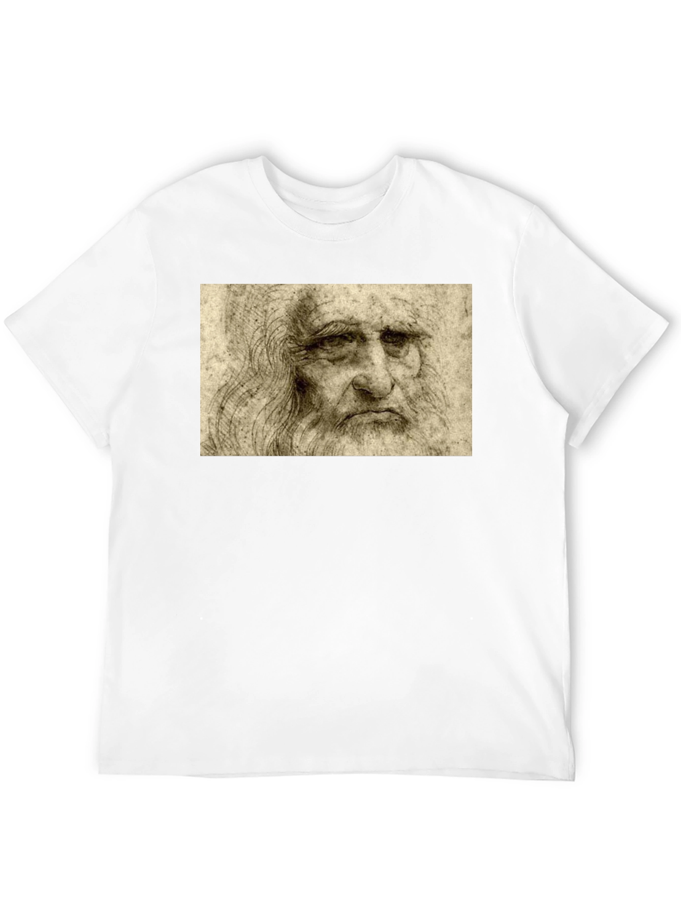 Leonardo da Vinci Self Portrait T-Shirt