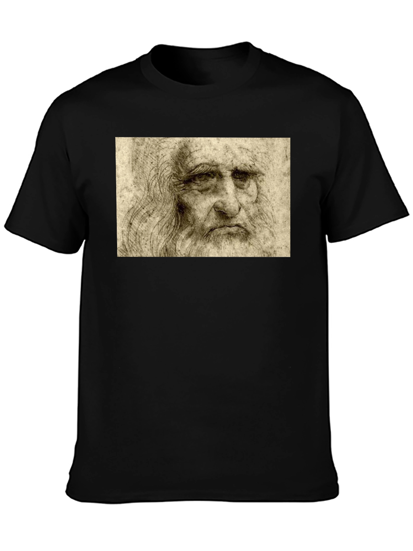 Leonardo da Vinci Self Portrait T-Shirt