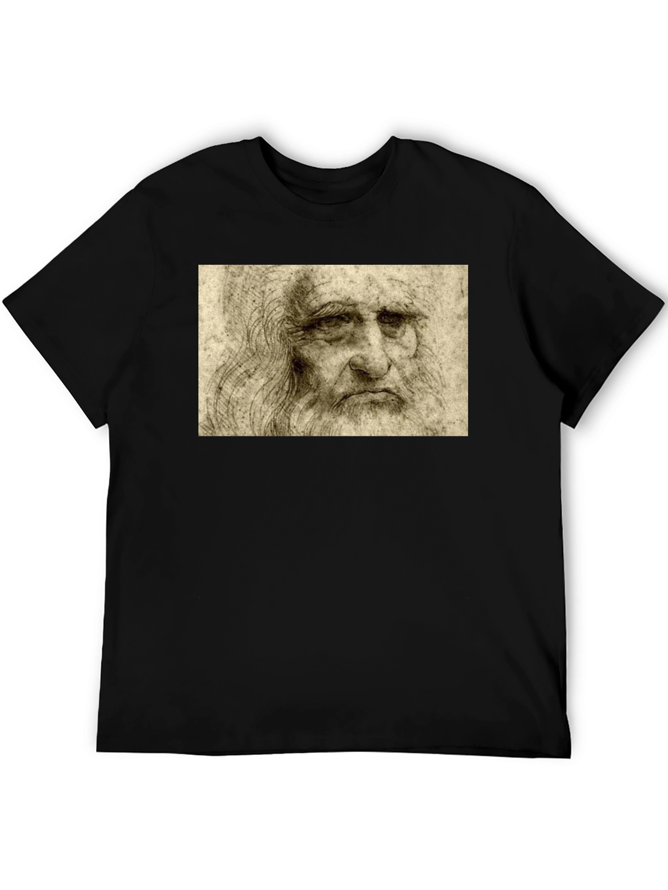 Leonardo da Vinci Self Portrait T-Shirt