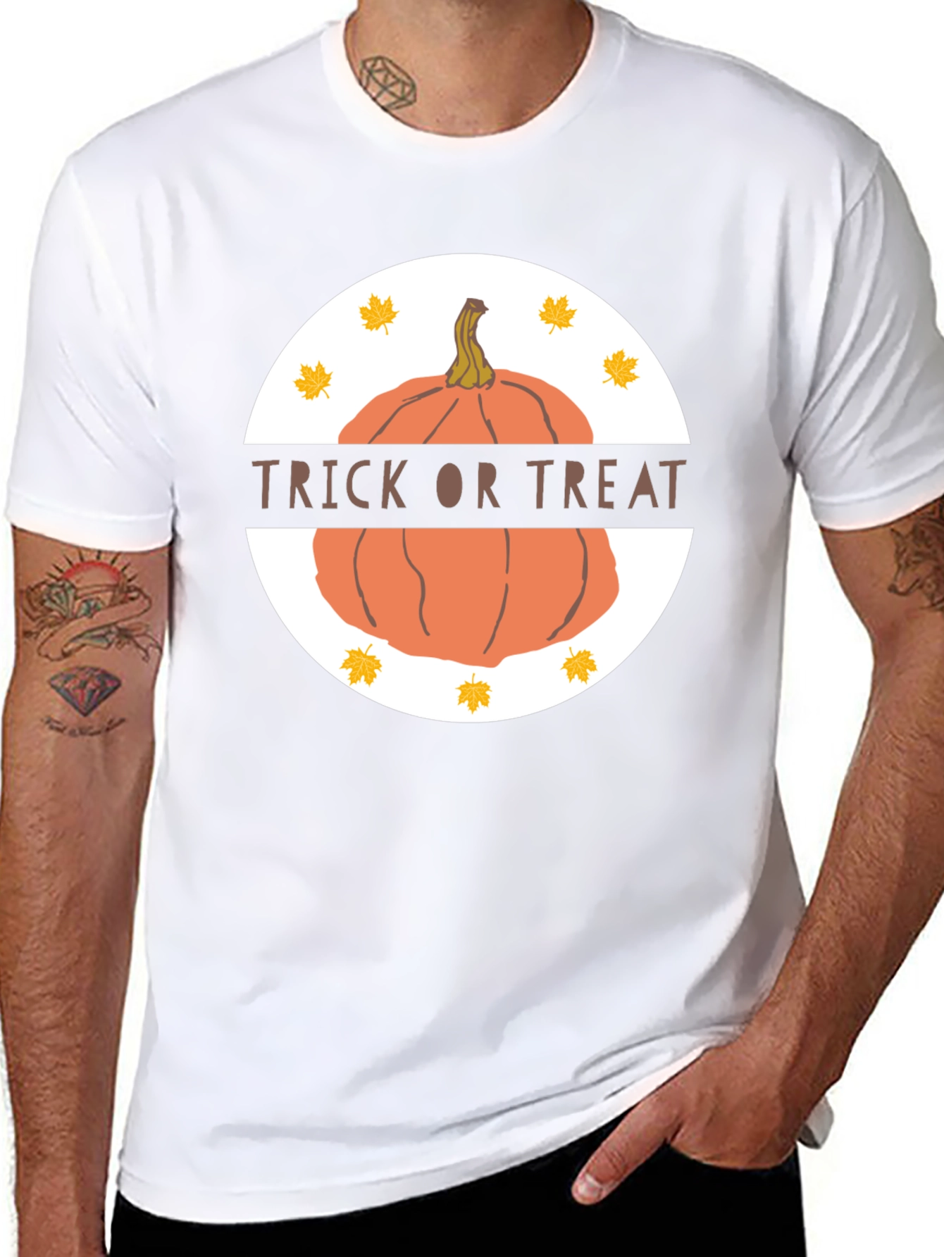 Trick or Treat Pumpkin Halloween T-Shirt