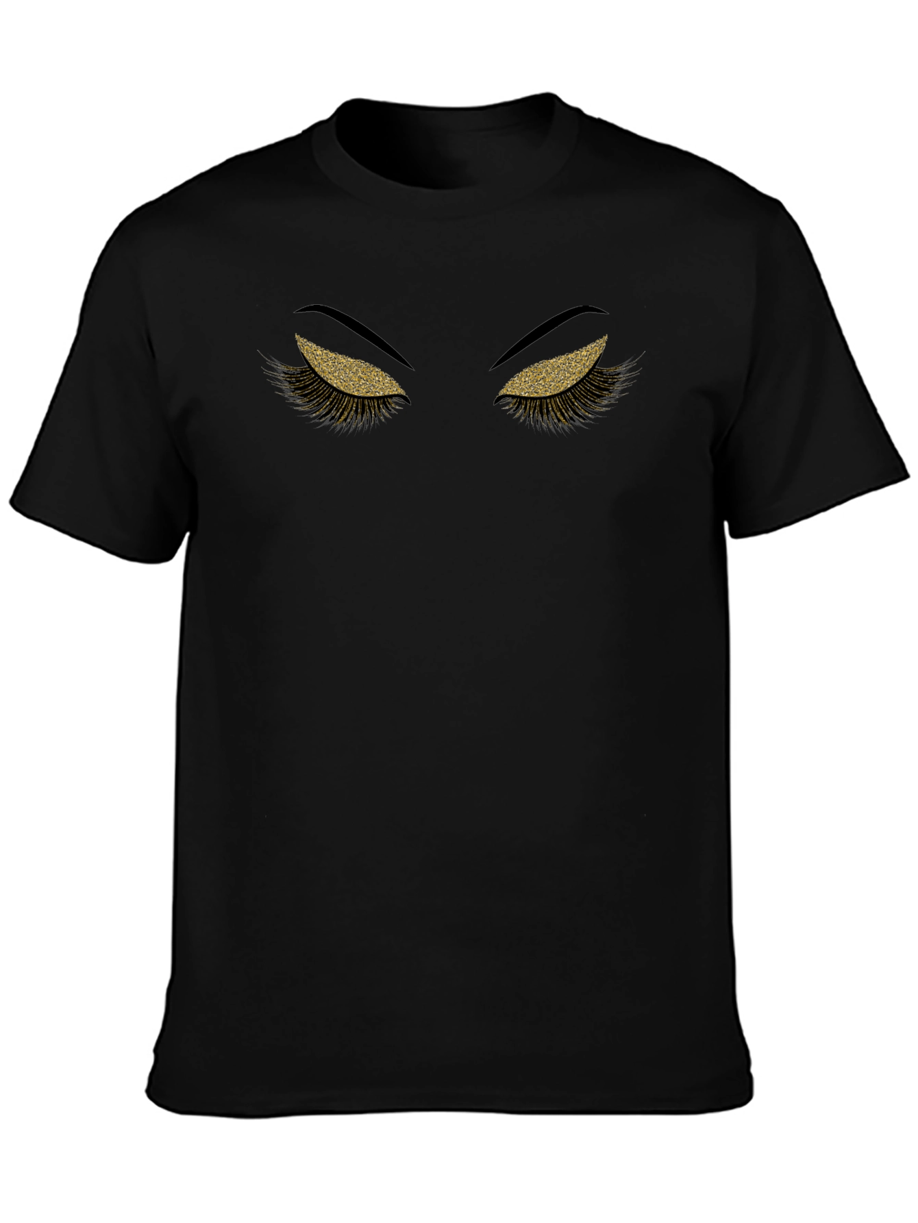 Eyes Glitter Graphic Tee