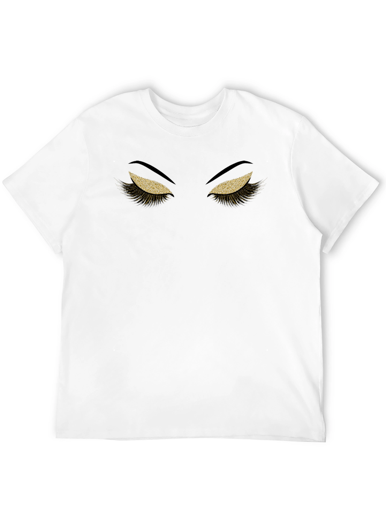 Eyes Glitter Graphic Tee