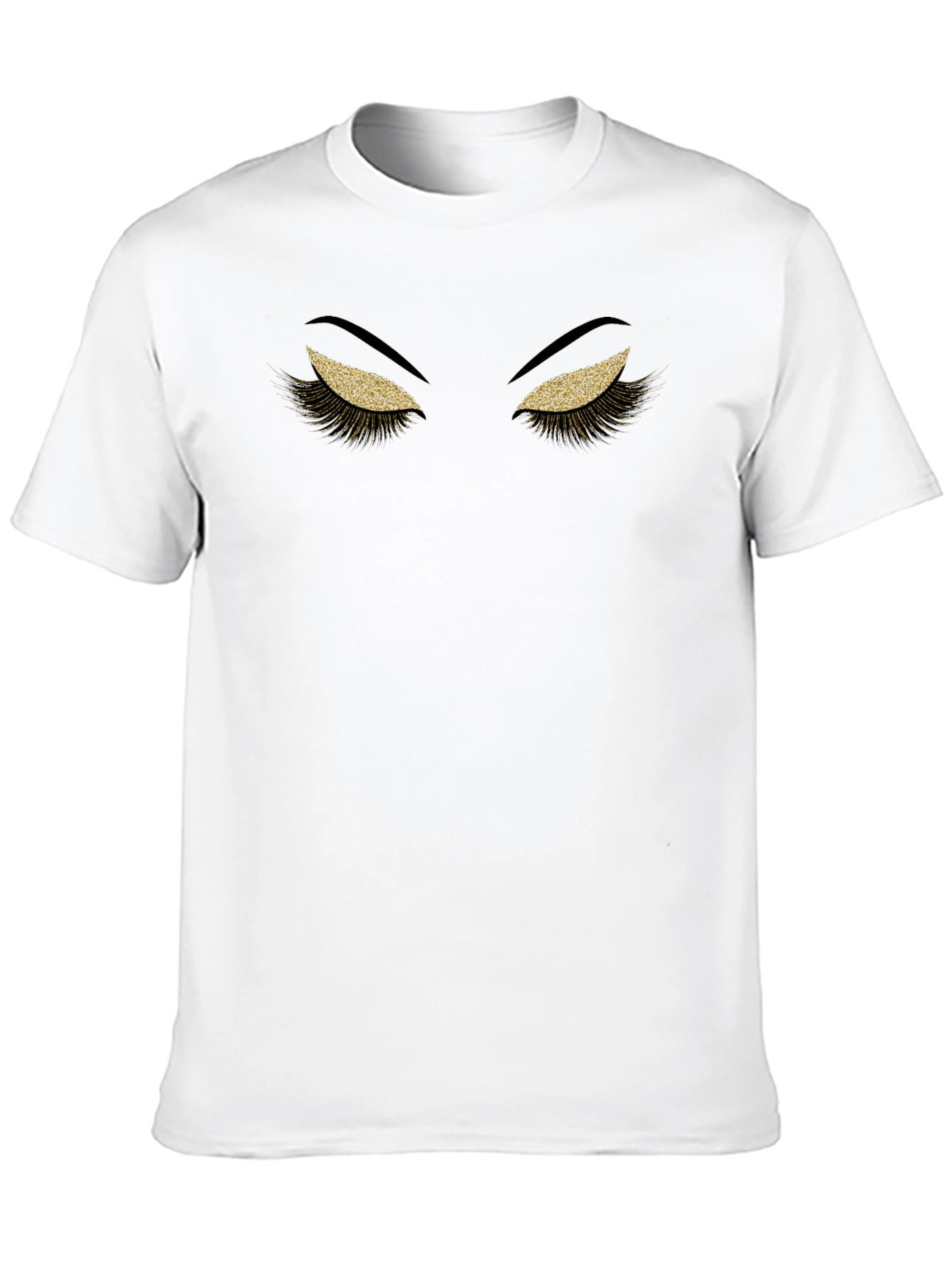 Eyes Glitter Graphic Tee
