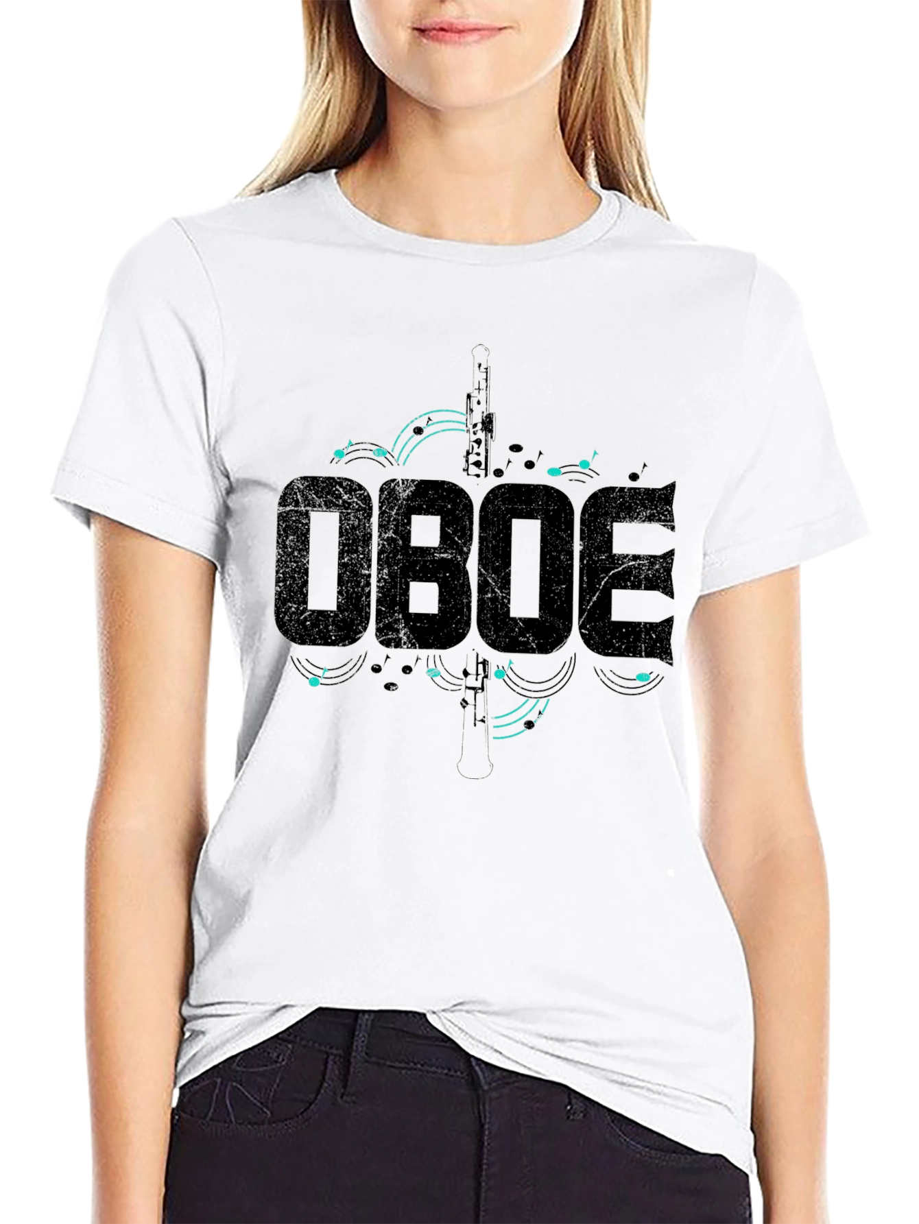 Oboe Music T-Shirt | Musicians Tee