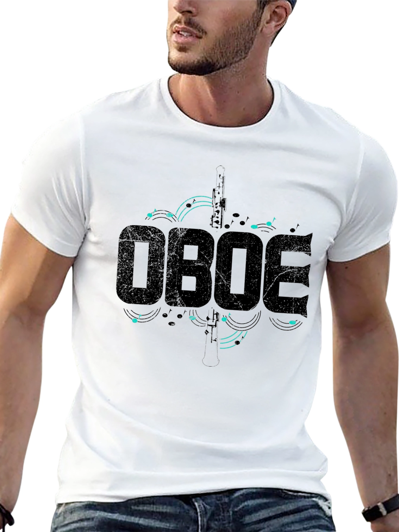 Oboe Music T-Shirt | Musicians Tee