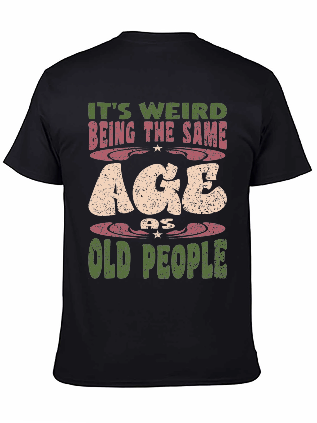 Funny Old People Graphic T-Shirt