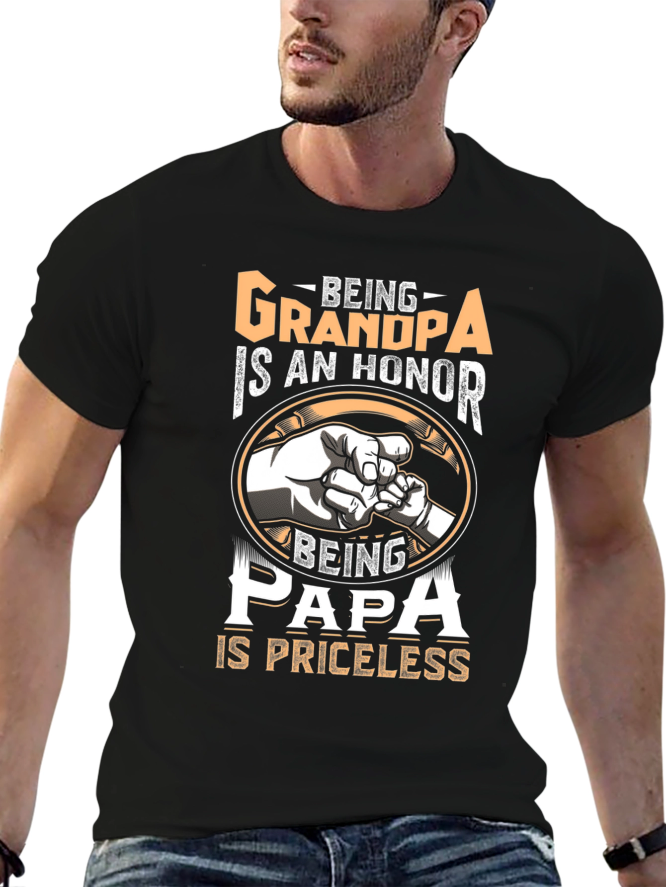 Grandpa/Papa Honor T-Shirt - Priceless Gift