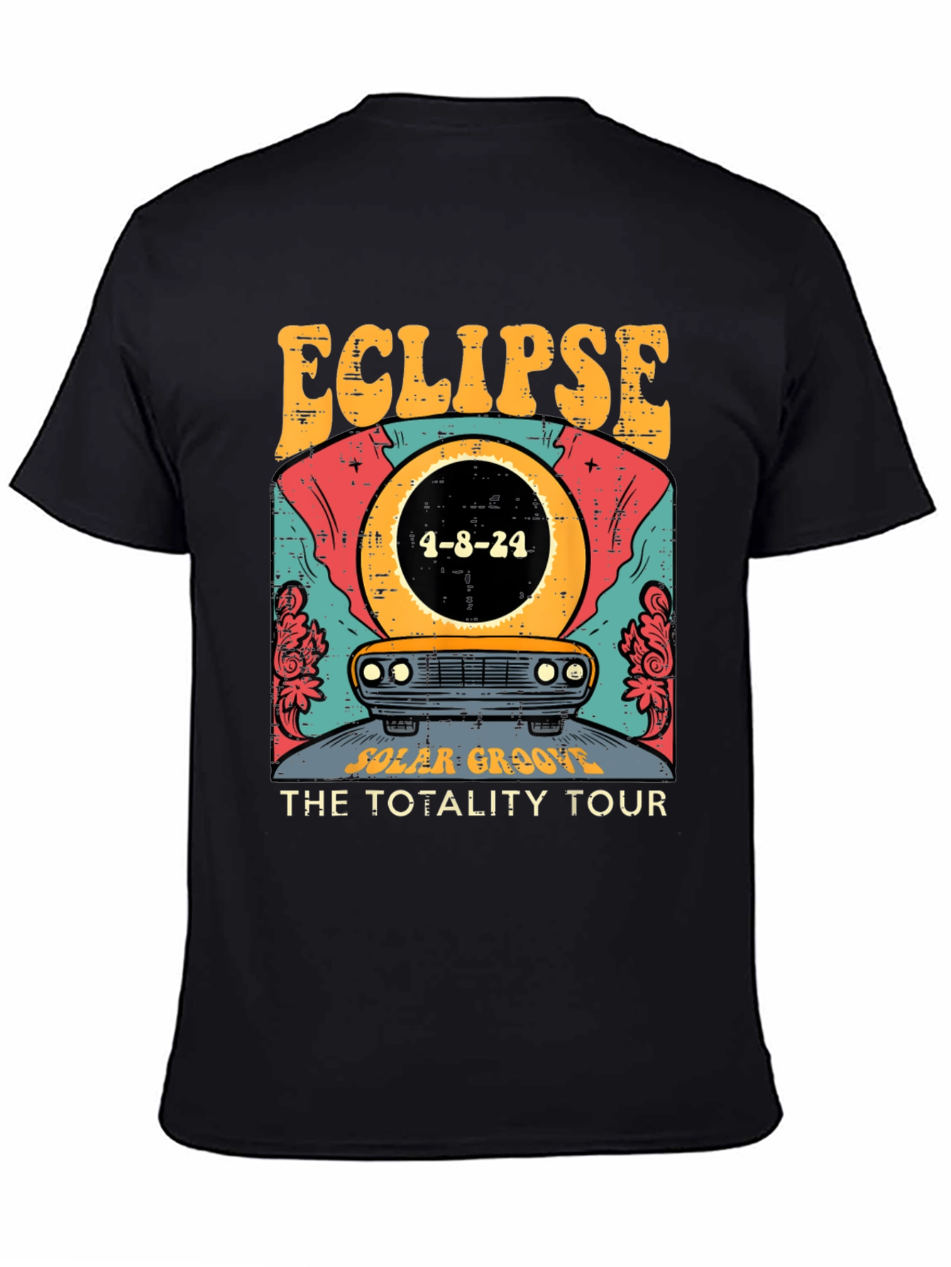 Eclipse Total Solar Tour 2024 Graphic Tee