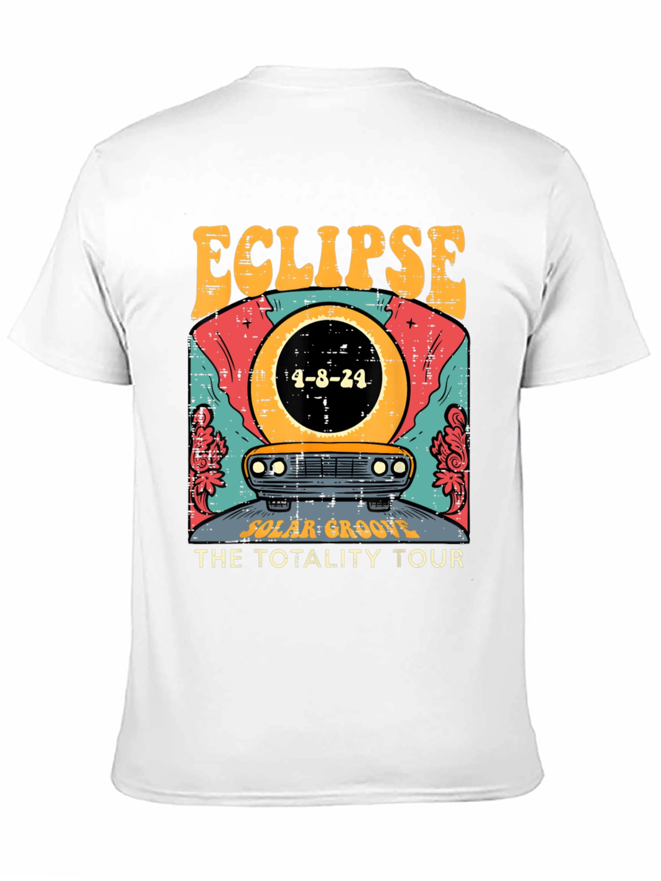 Eclipse Total Solar Tour 2024 Graphic Tee