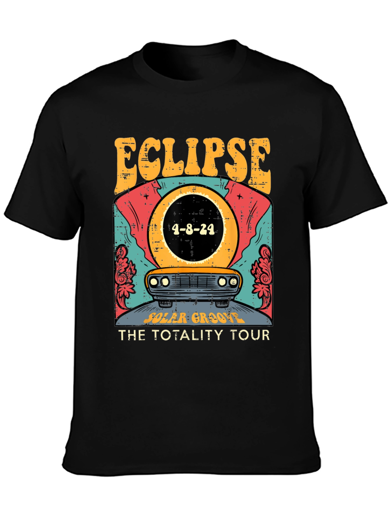 Eclipse Total Solar Tour 2024 Graphic Tee