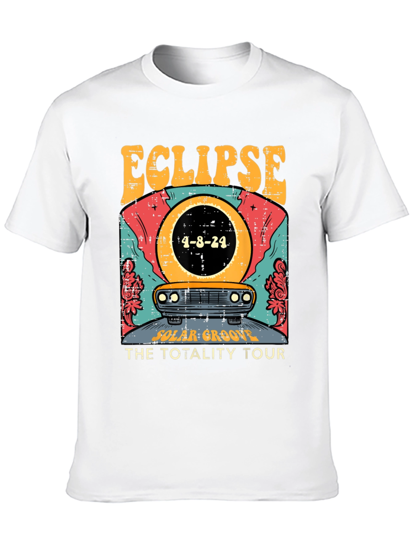 Eclipse Total Solar Tour 2024 Graphic Tee