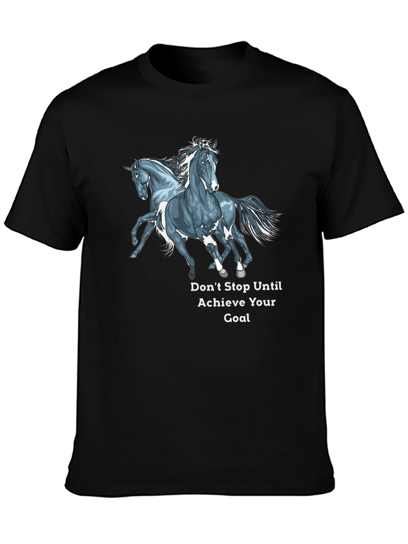 Motivational Horse Graphic T-Shirt