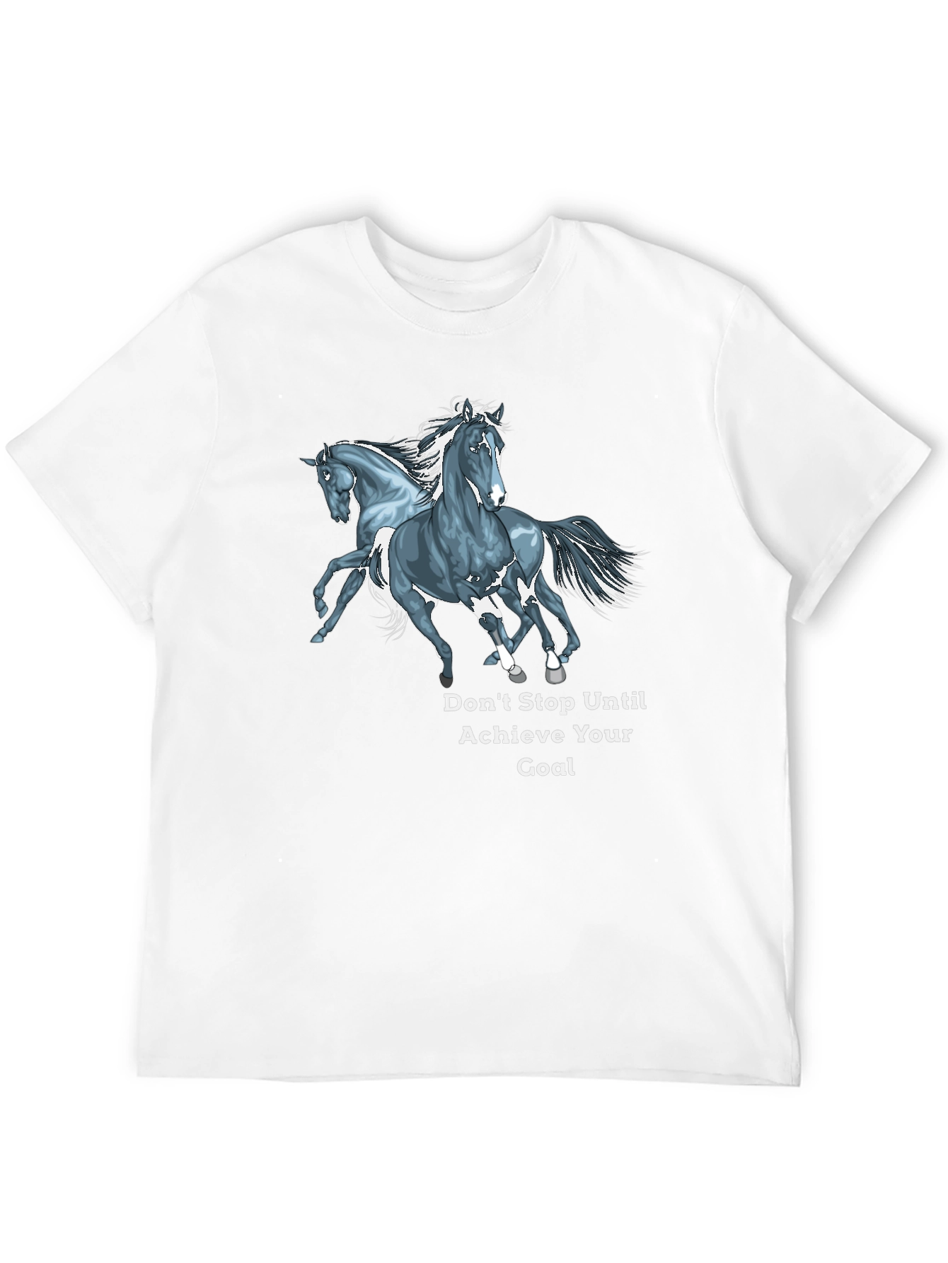 Motivational Horse Graphic T-Shirt
