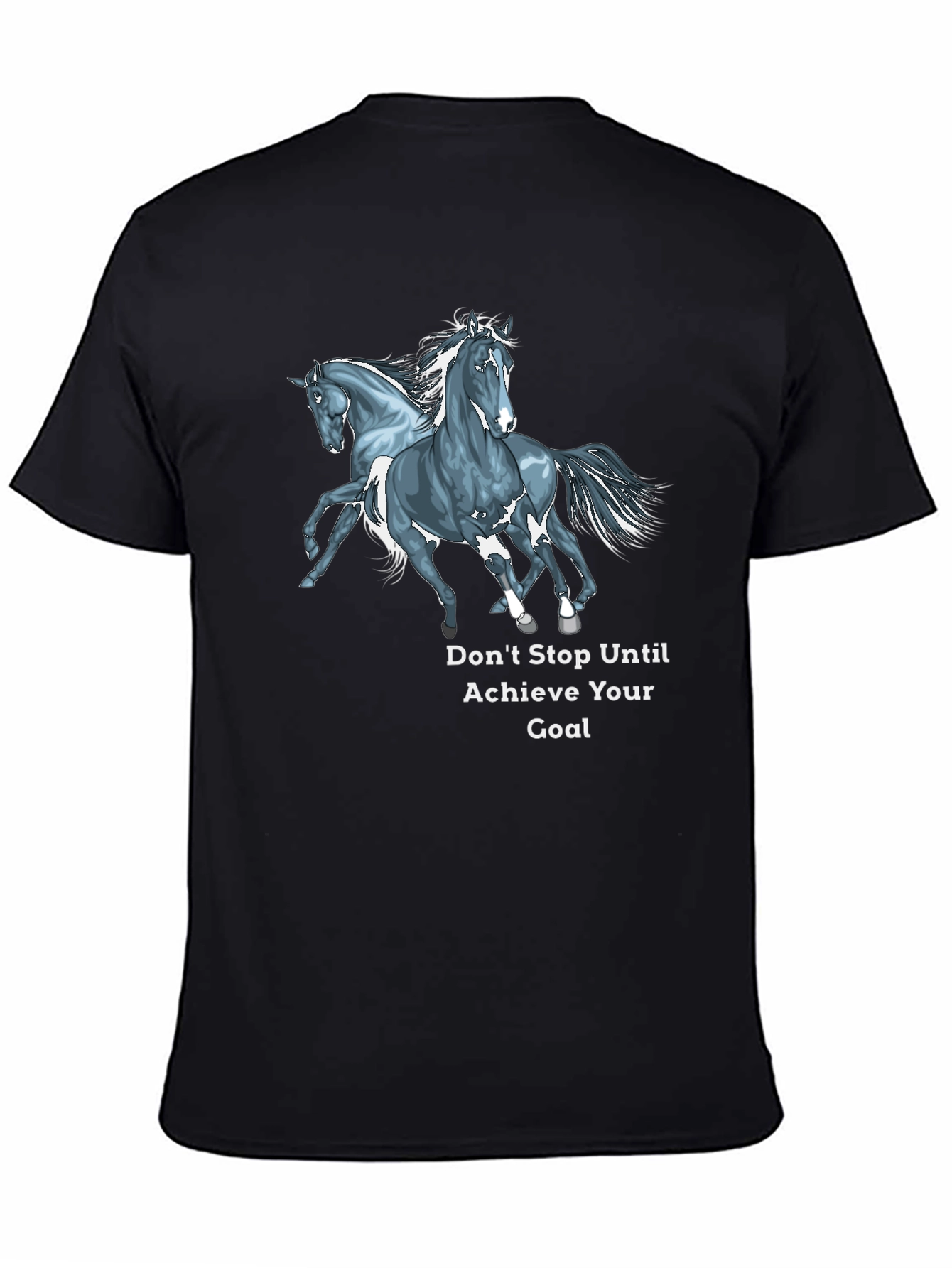Motivational Horse Graphic T-Shirt