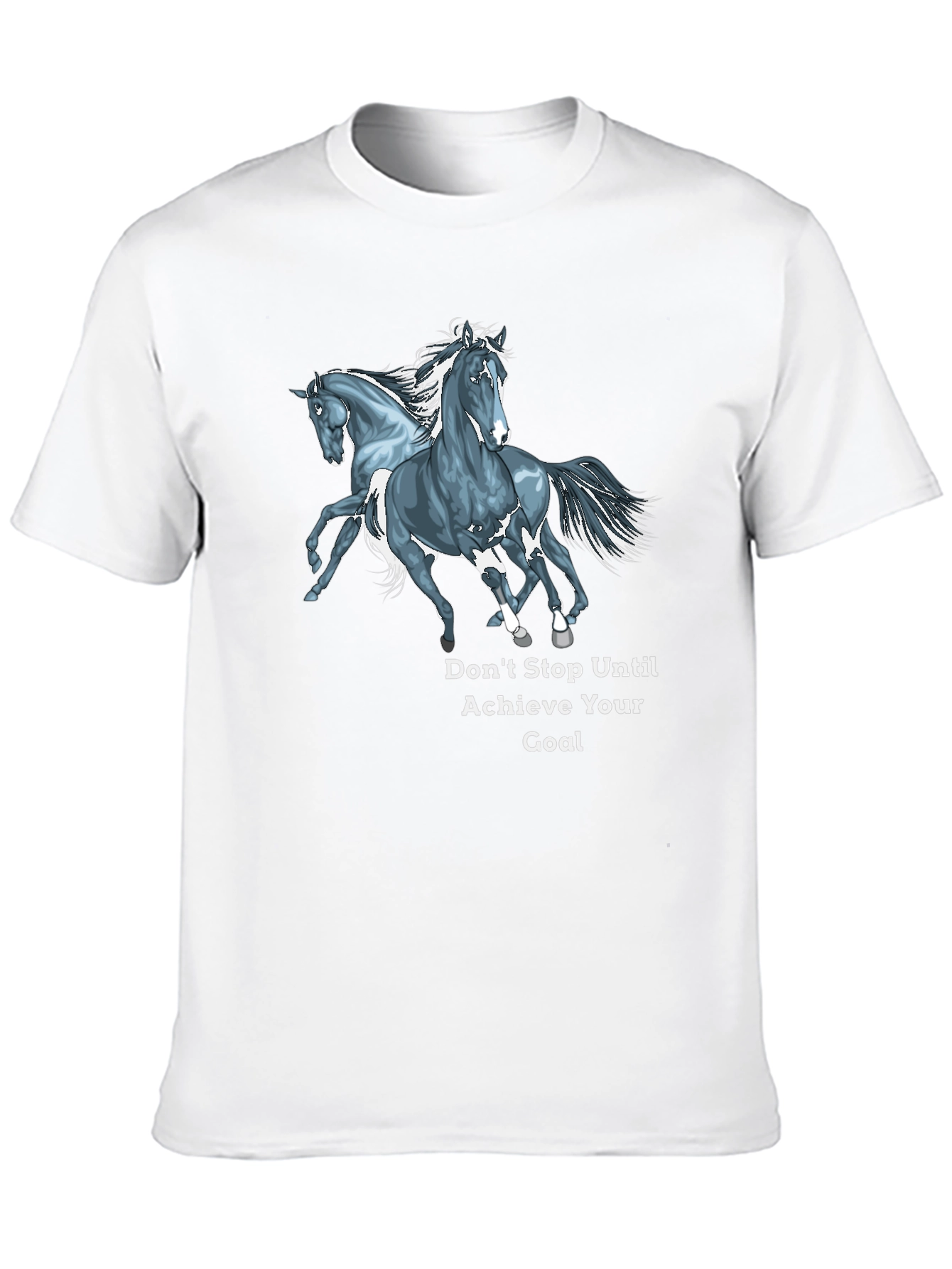 Motivational Horse Graphic T-Shirt