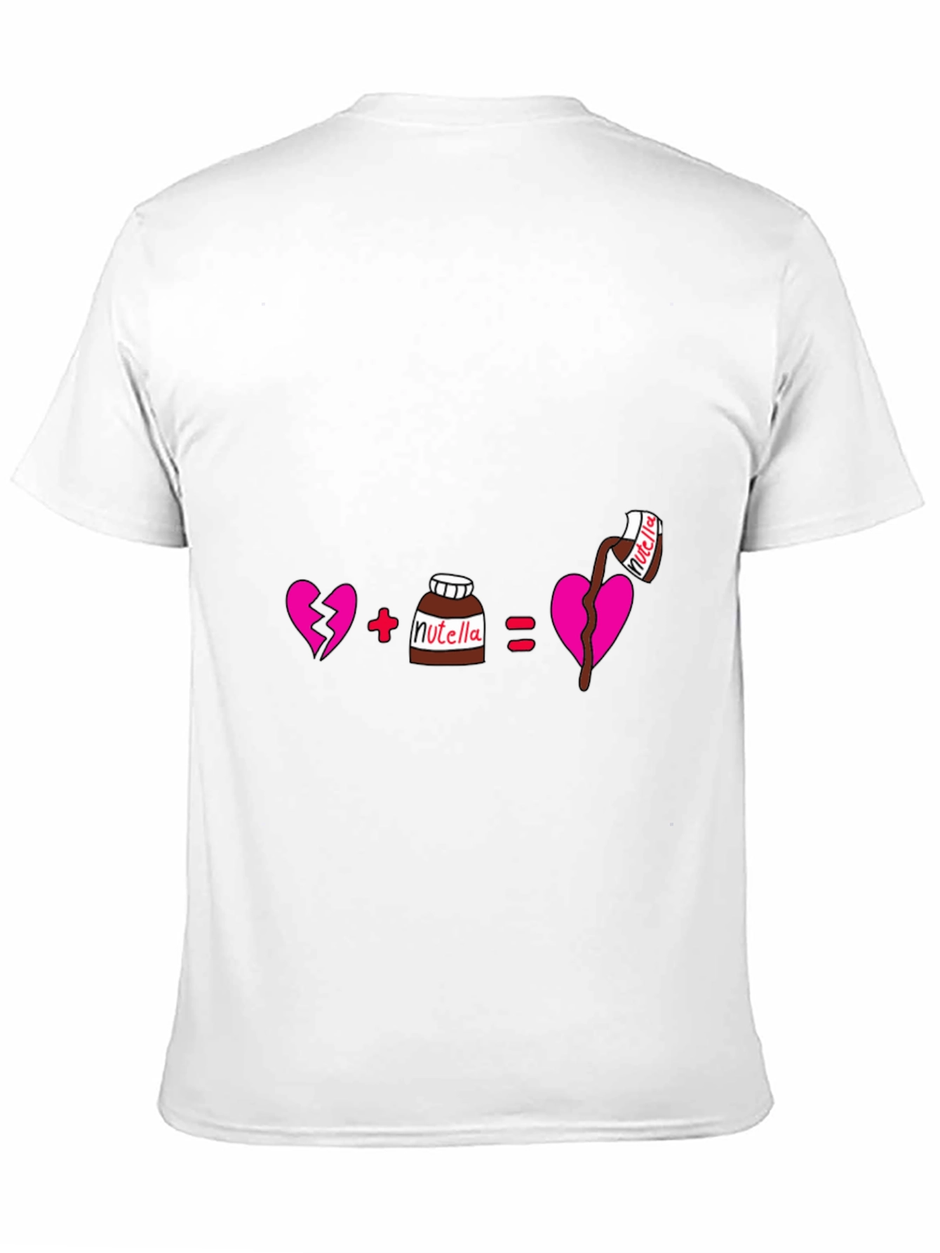 Nutella Love Equation T-Shirt - Funny Graphic Tee