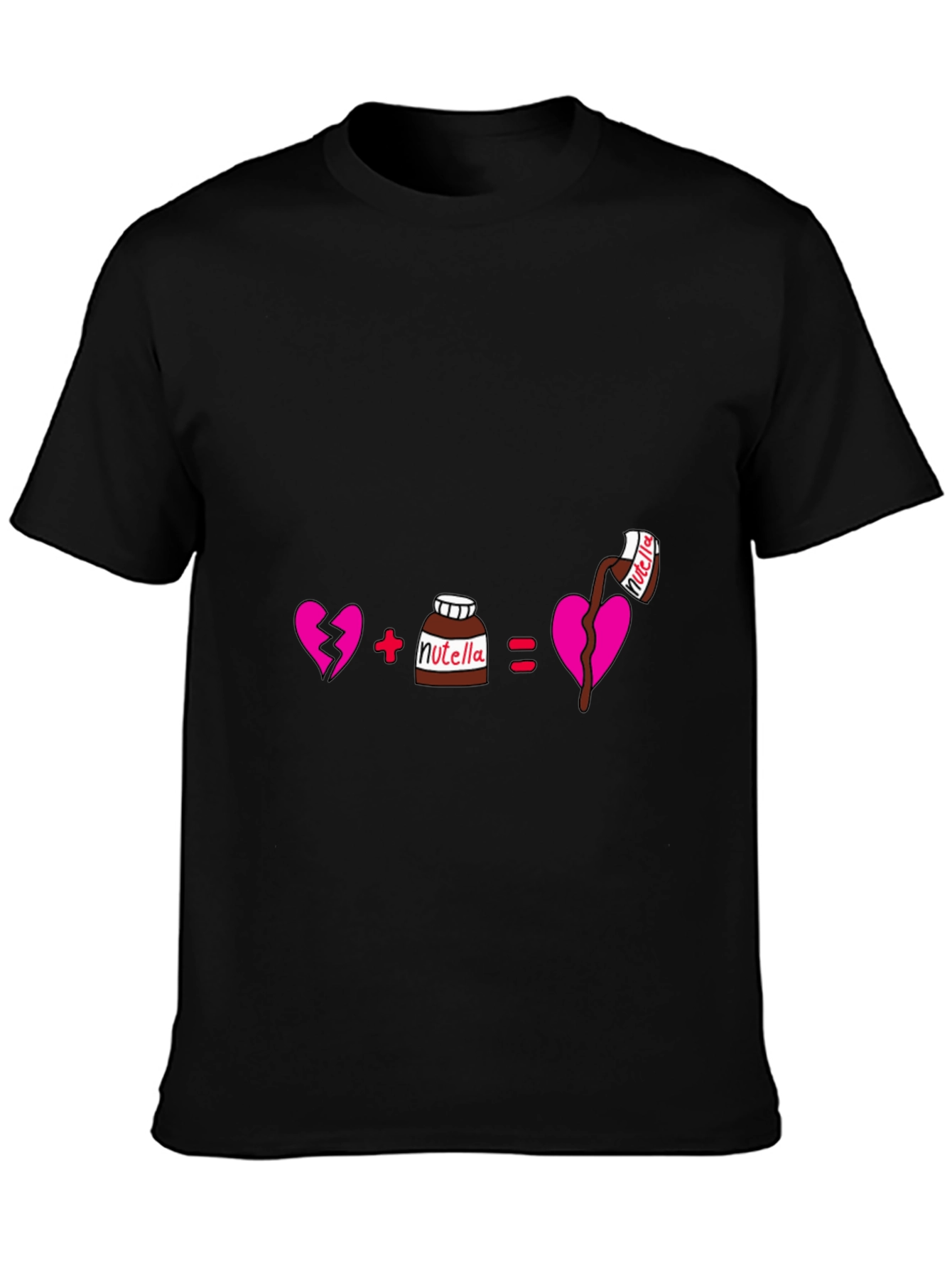 Nutella Love Equation T-Shirt - Funny Graphic Tee