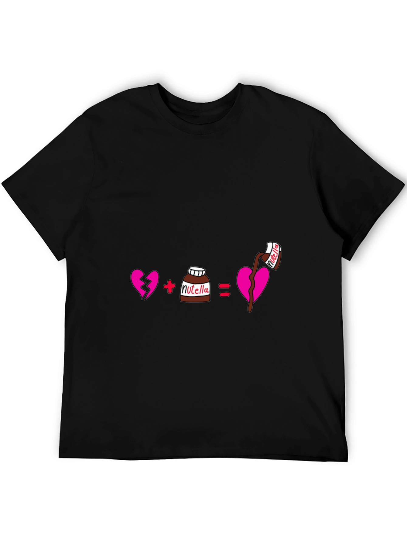 Nutella Love Equation T-Shirt - Funny Graphic Tee