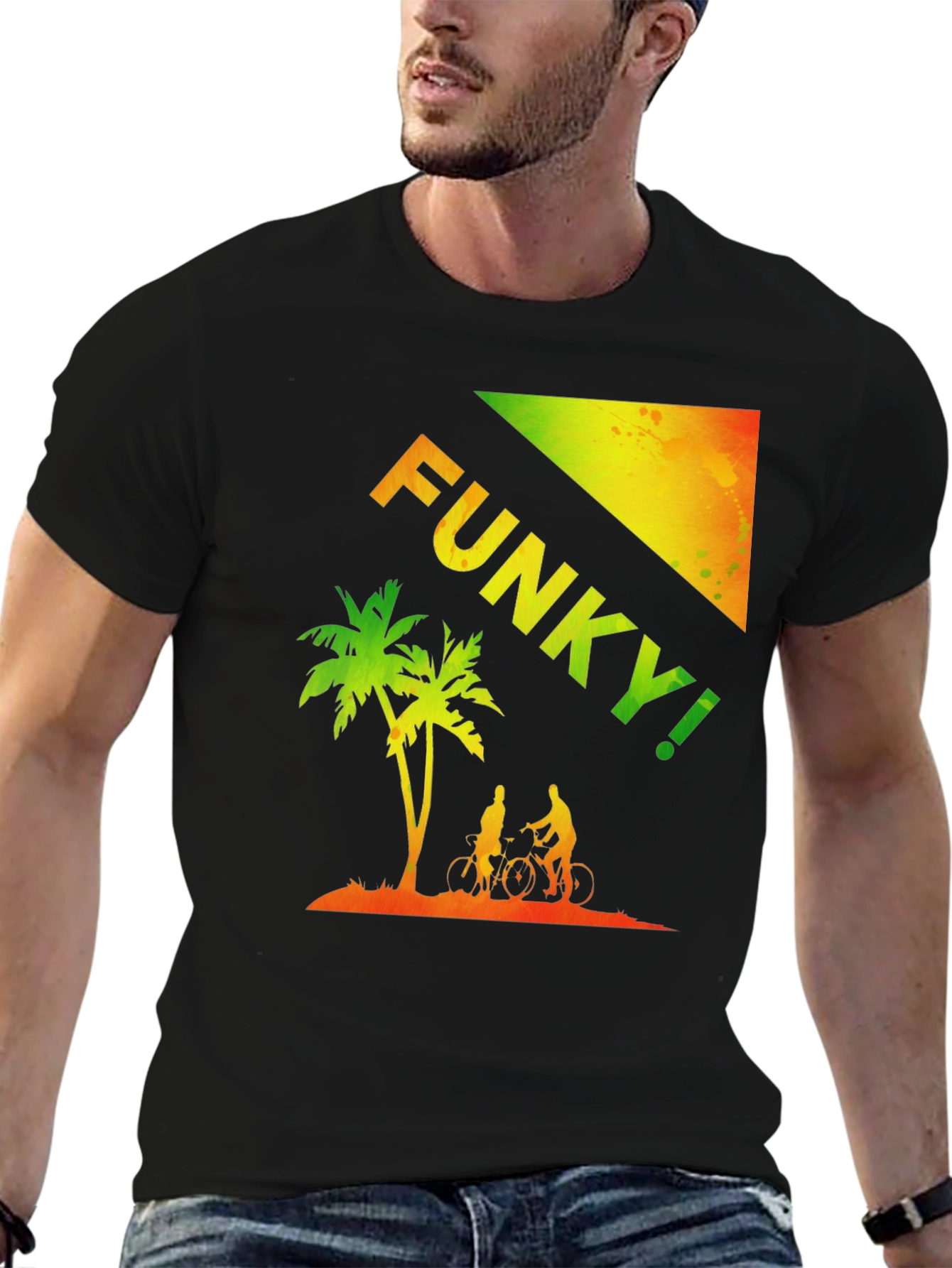 Funky Beach Ride Graphic Tee