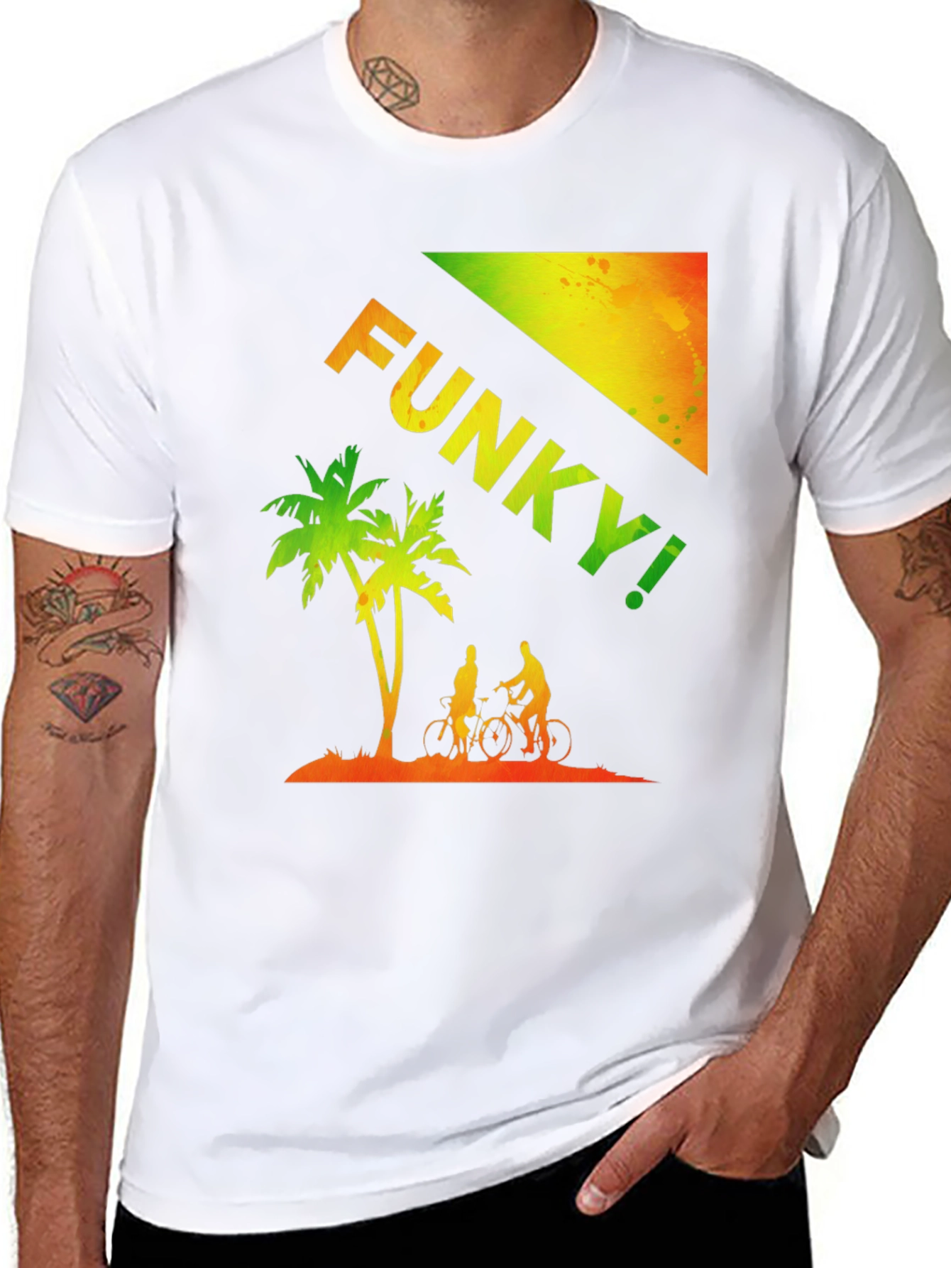 Funky Beach Ride Graphic Tee