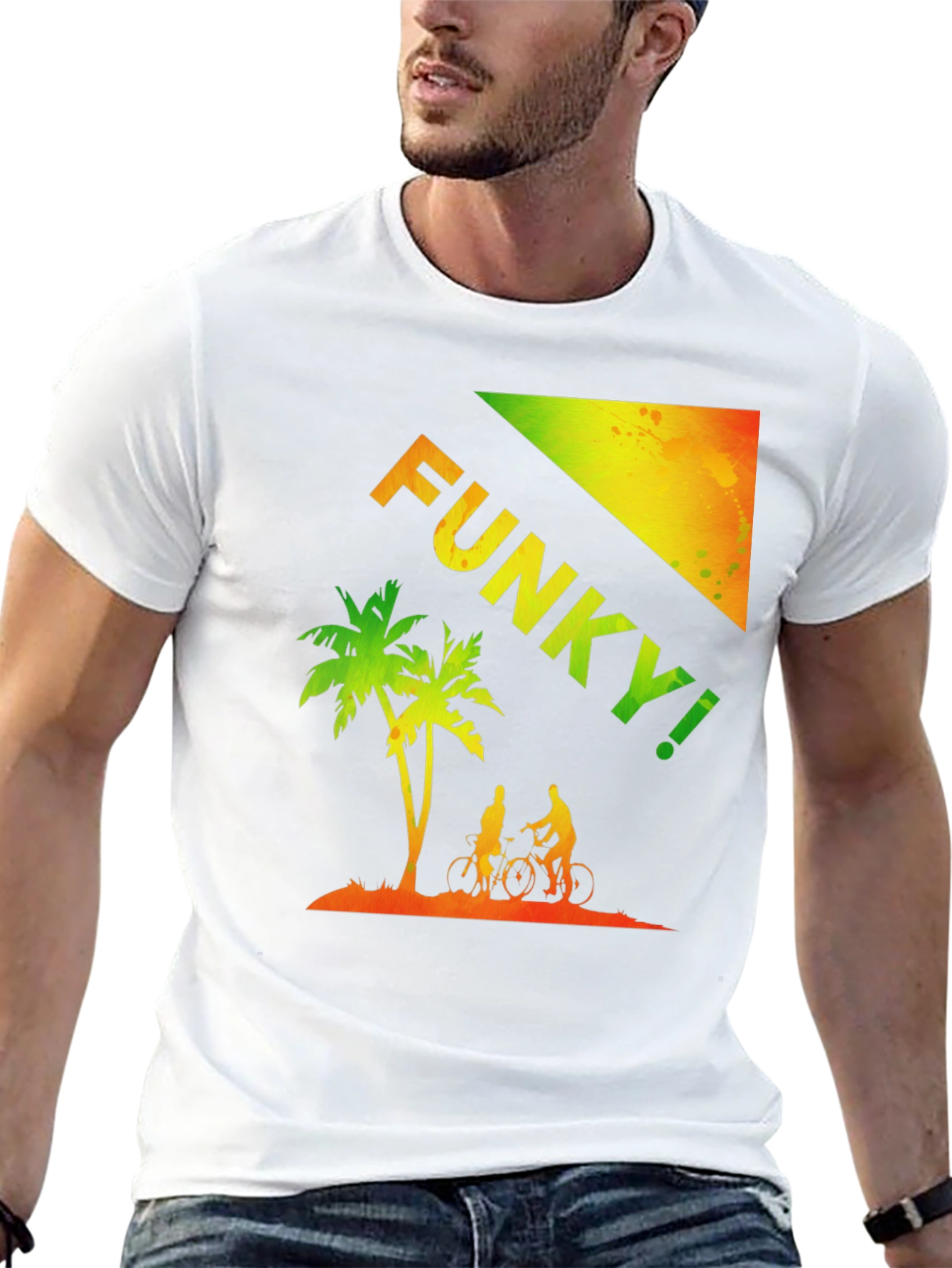 Funky Beach Ride Graphic Tee