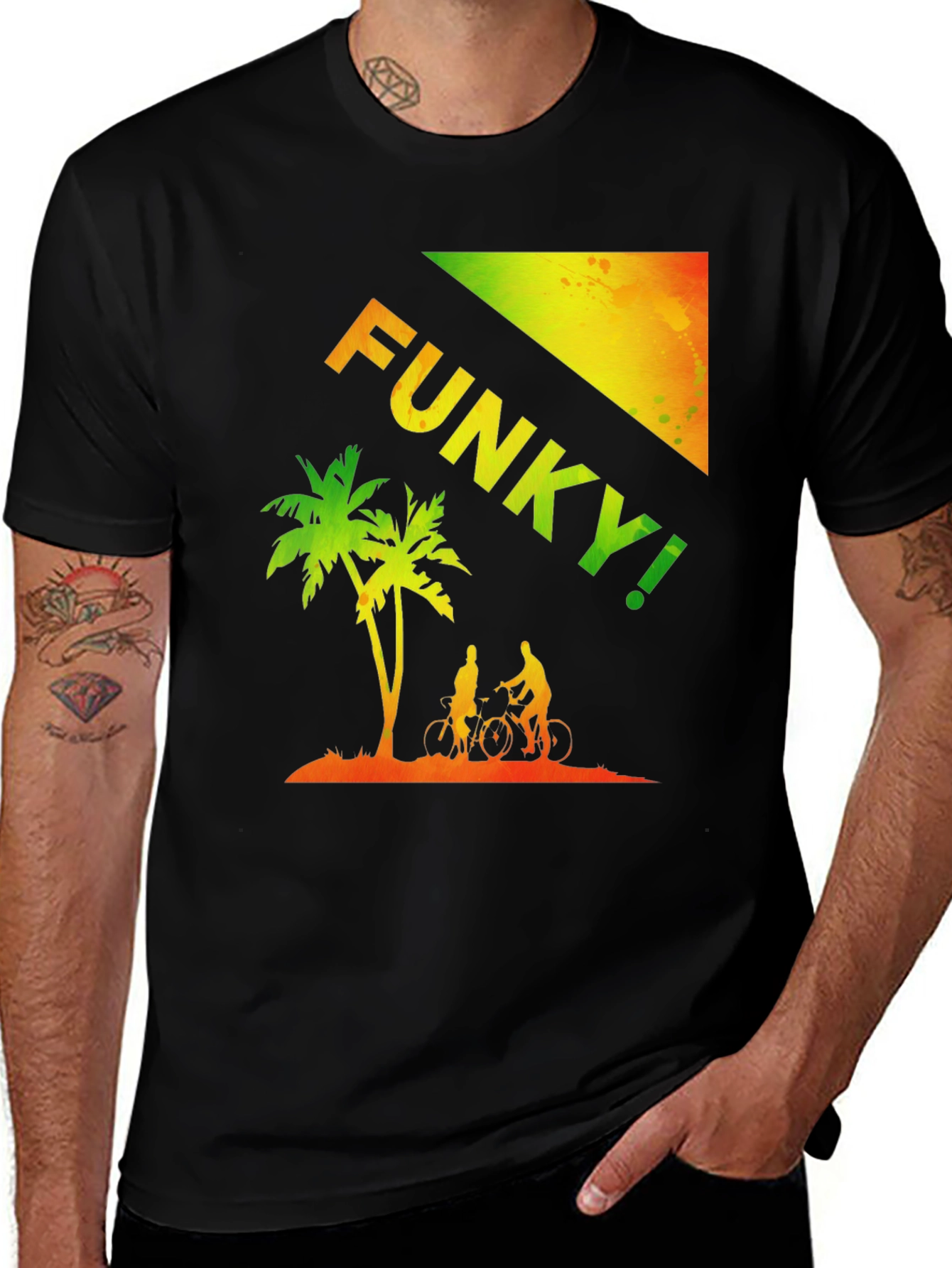 Funky Beach Ride Graphic Tee