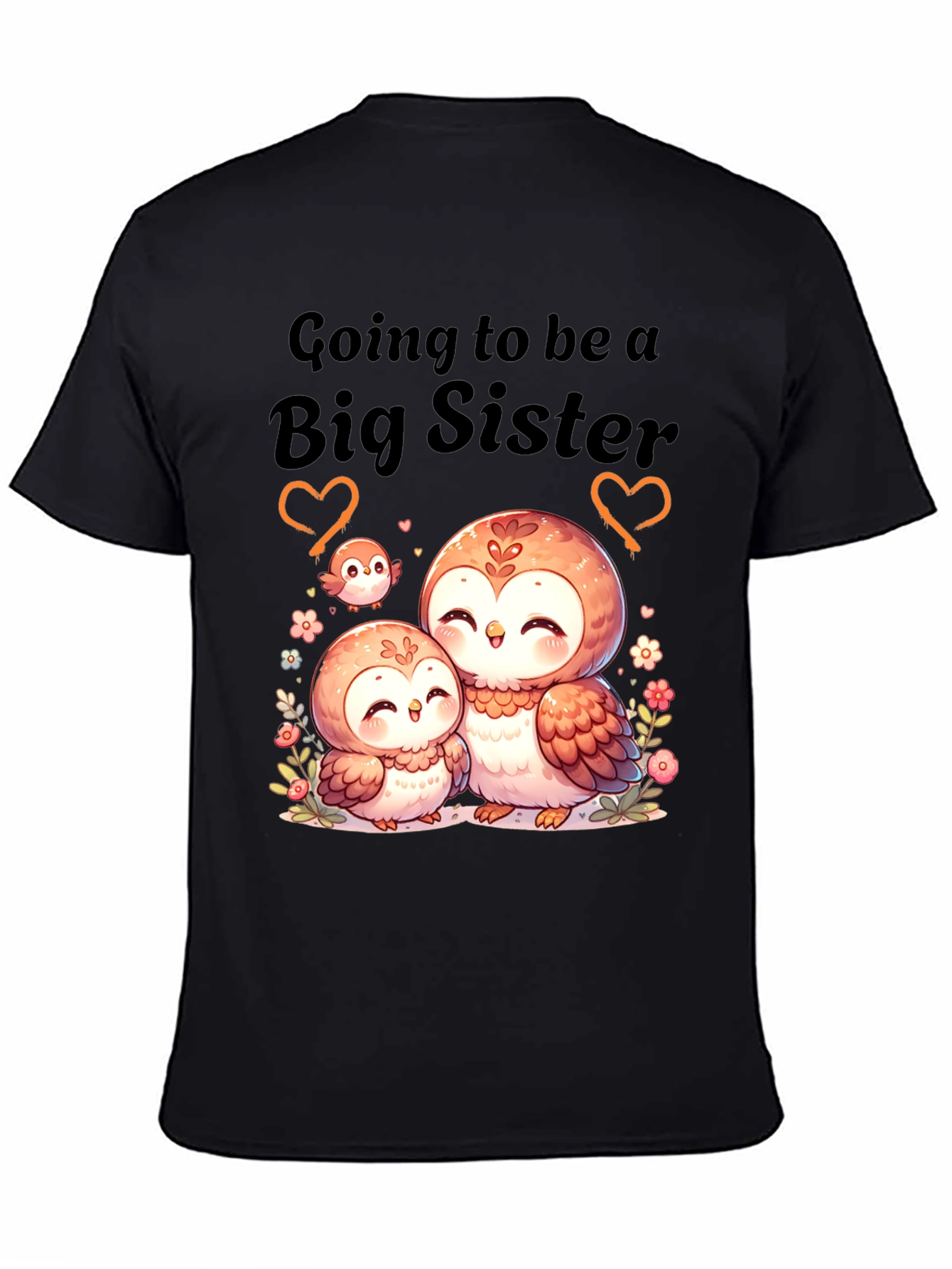 Big Sister Owl T-Shirt
