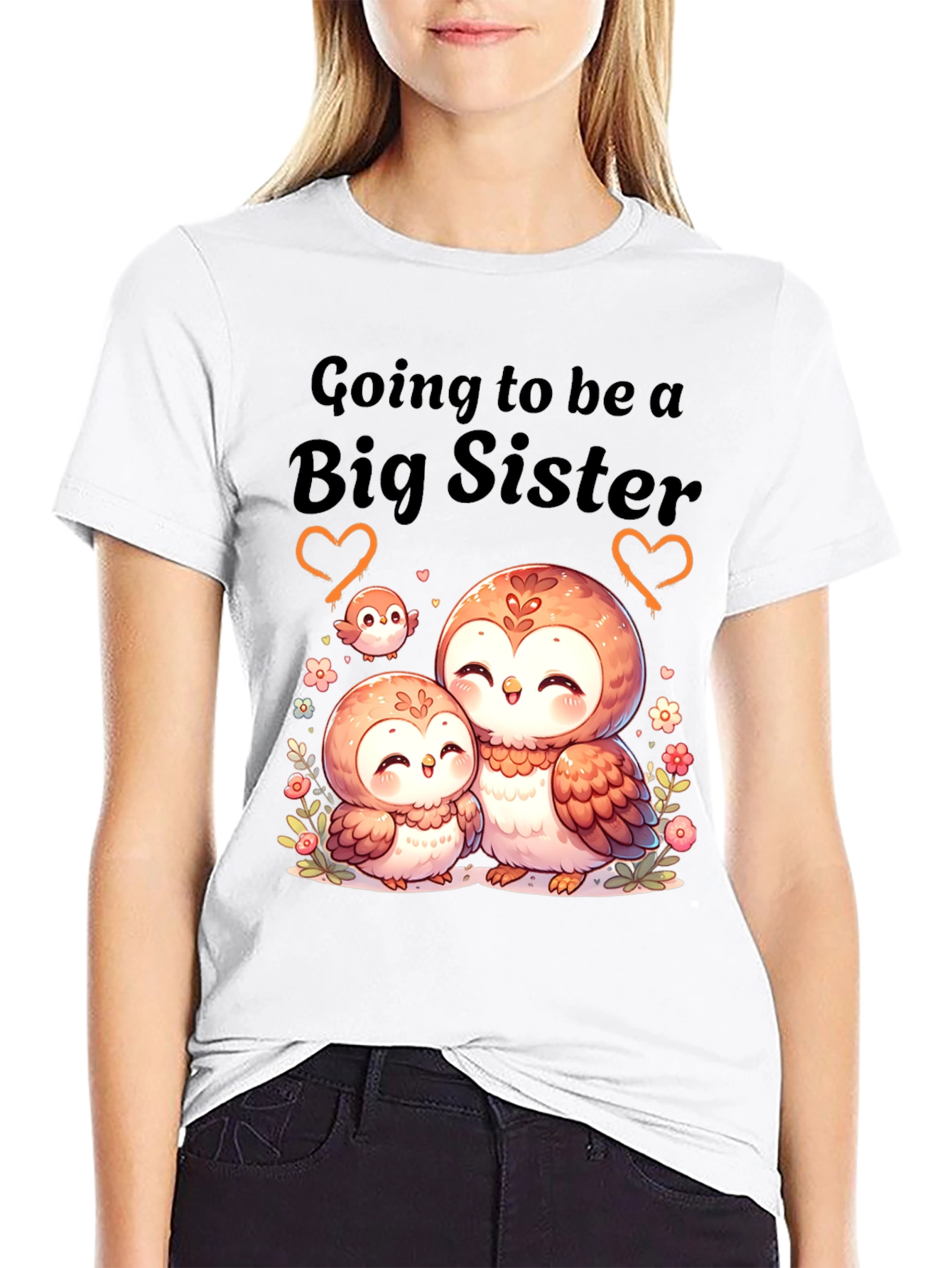 Big Sister Owl T-Shirt