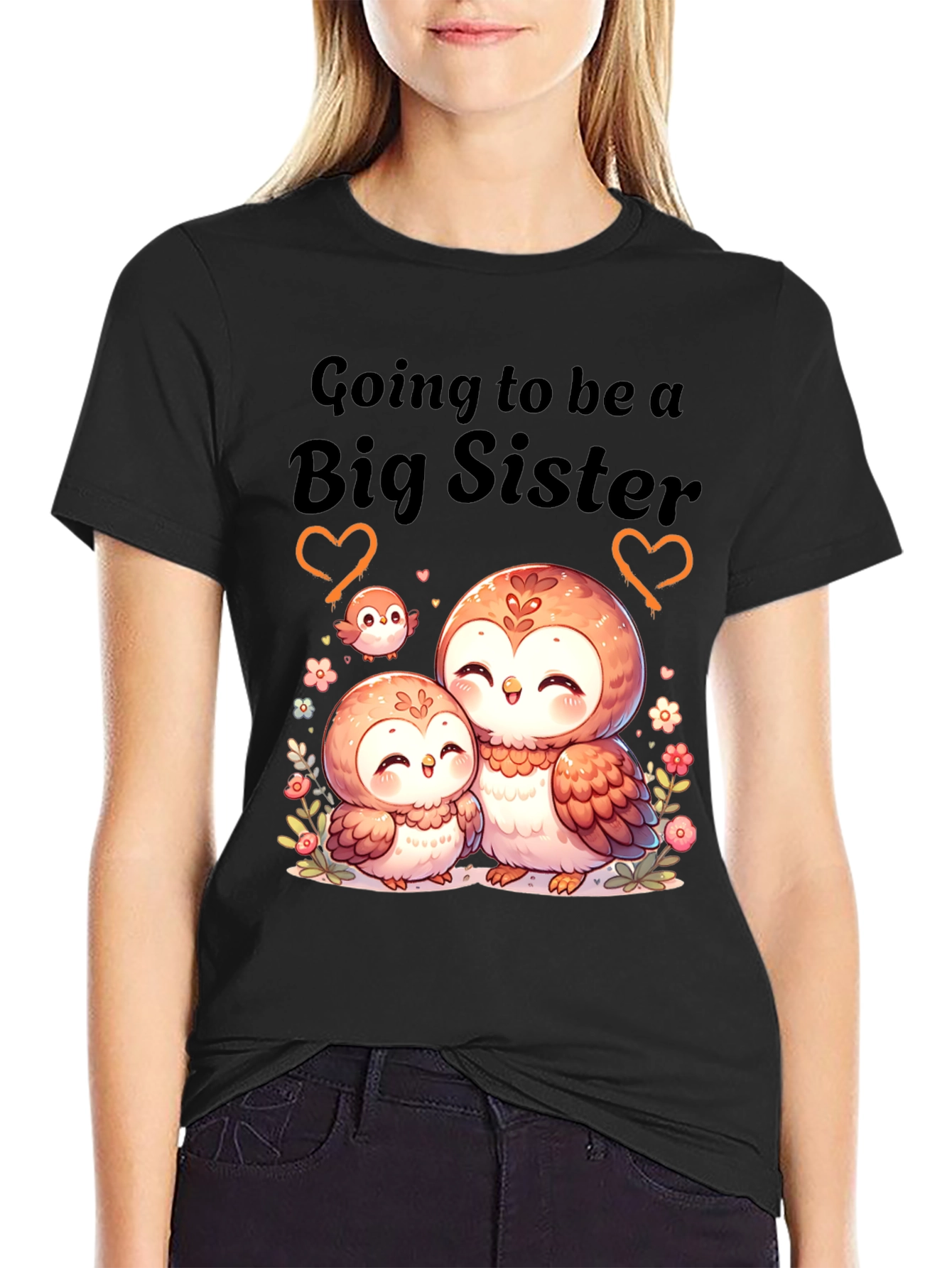 Big Sister Owl T-Shirt