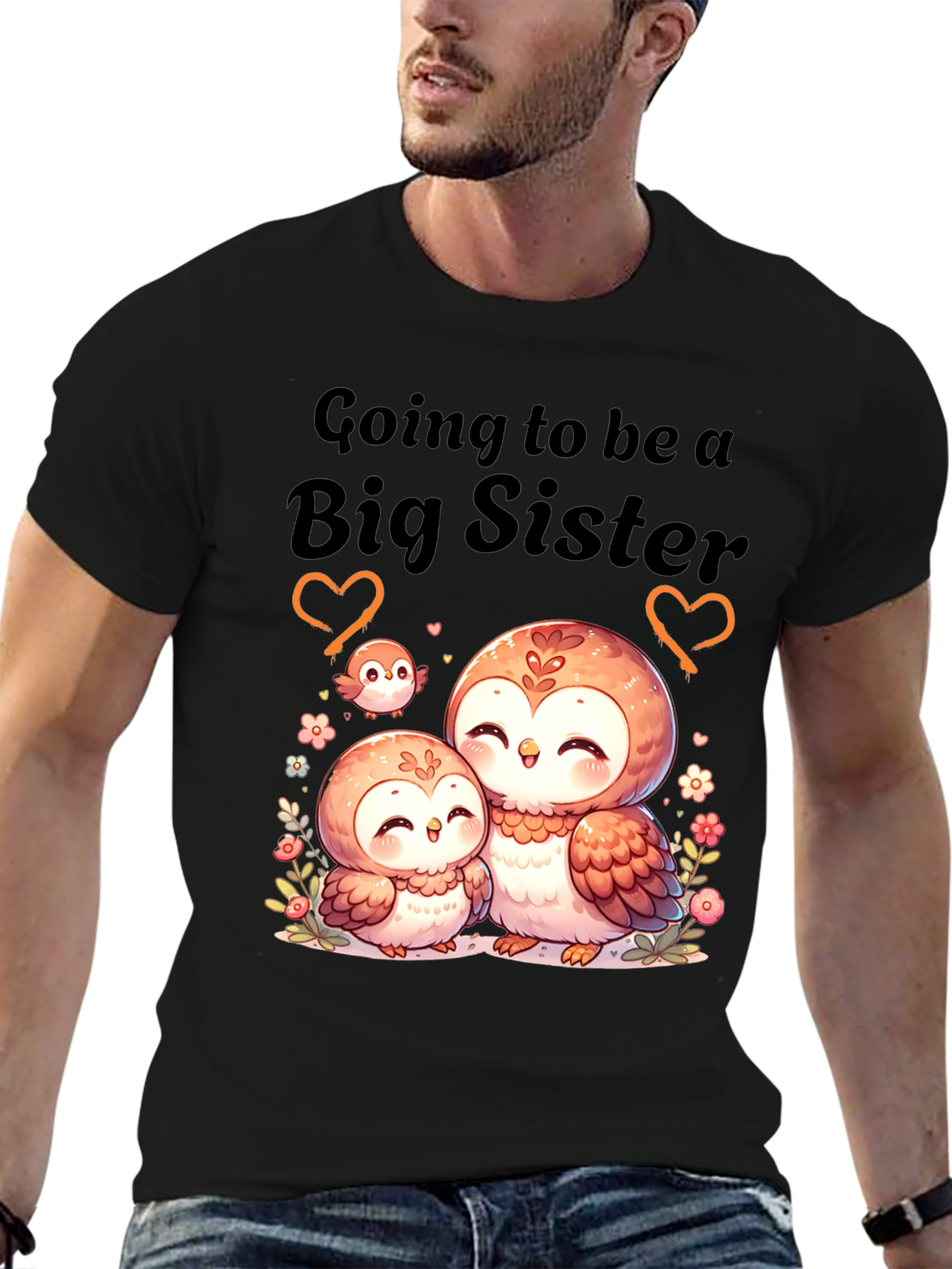 Big Sister Owl T-Shirt