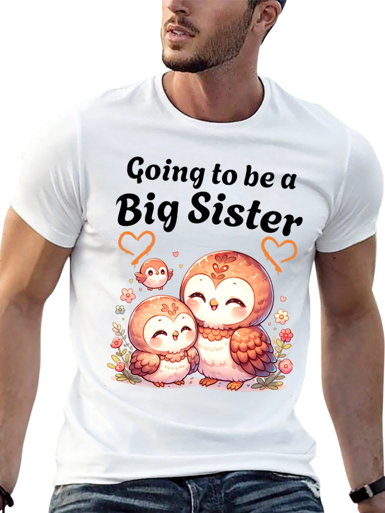 Big Sister Owl T-Shirt