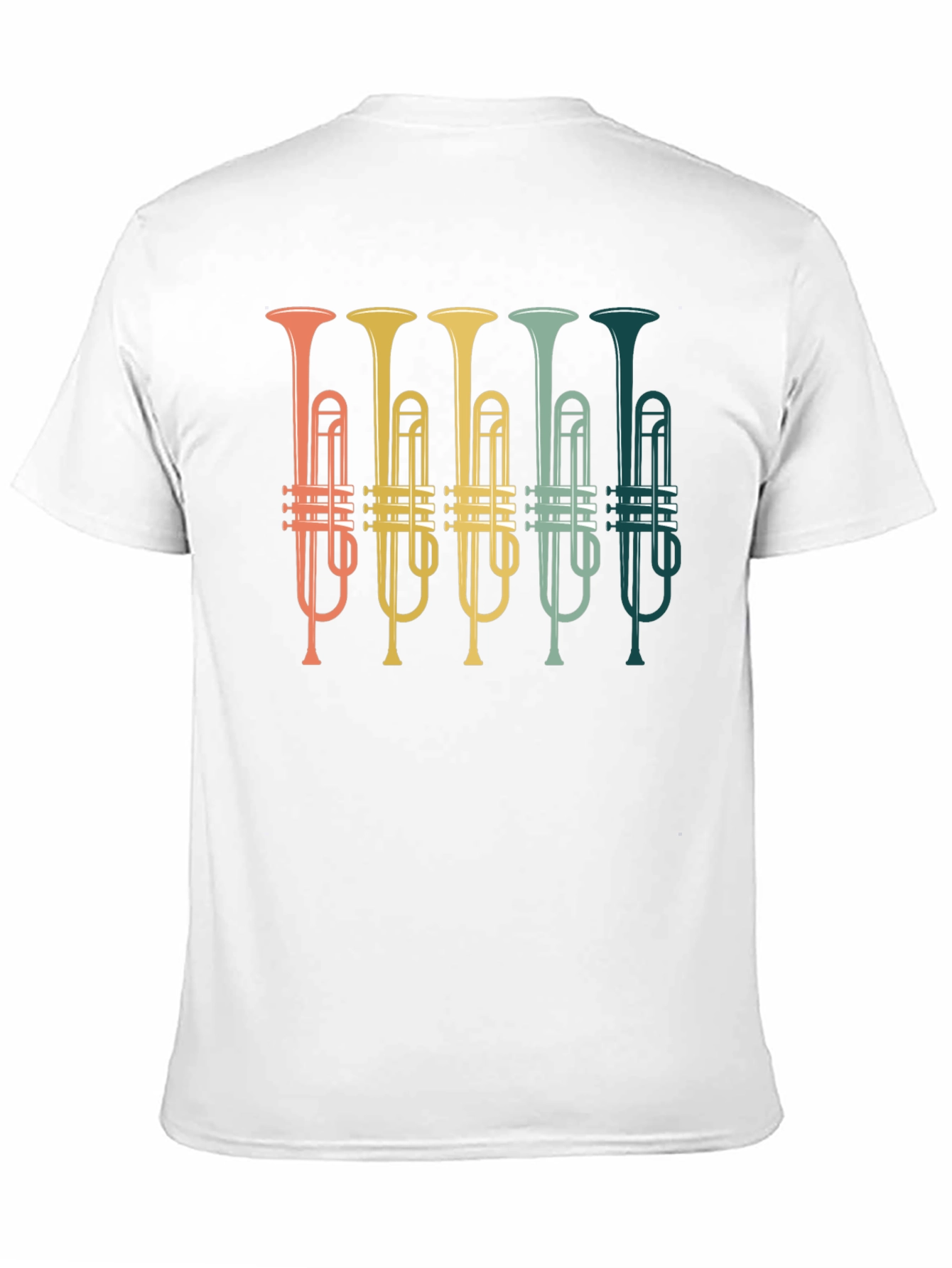 Retro Trumpet T-Shirt - Musician Gift