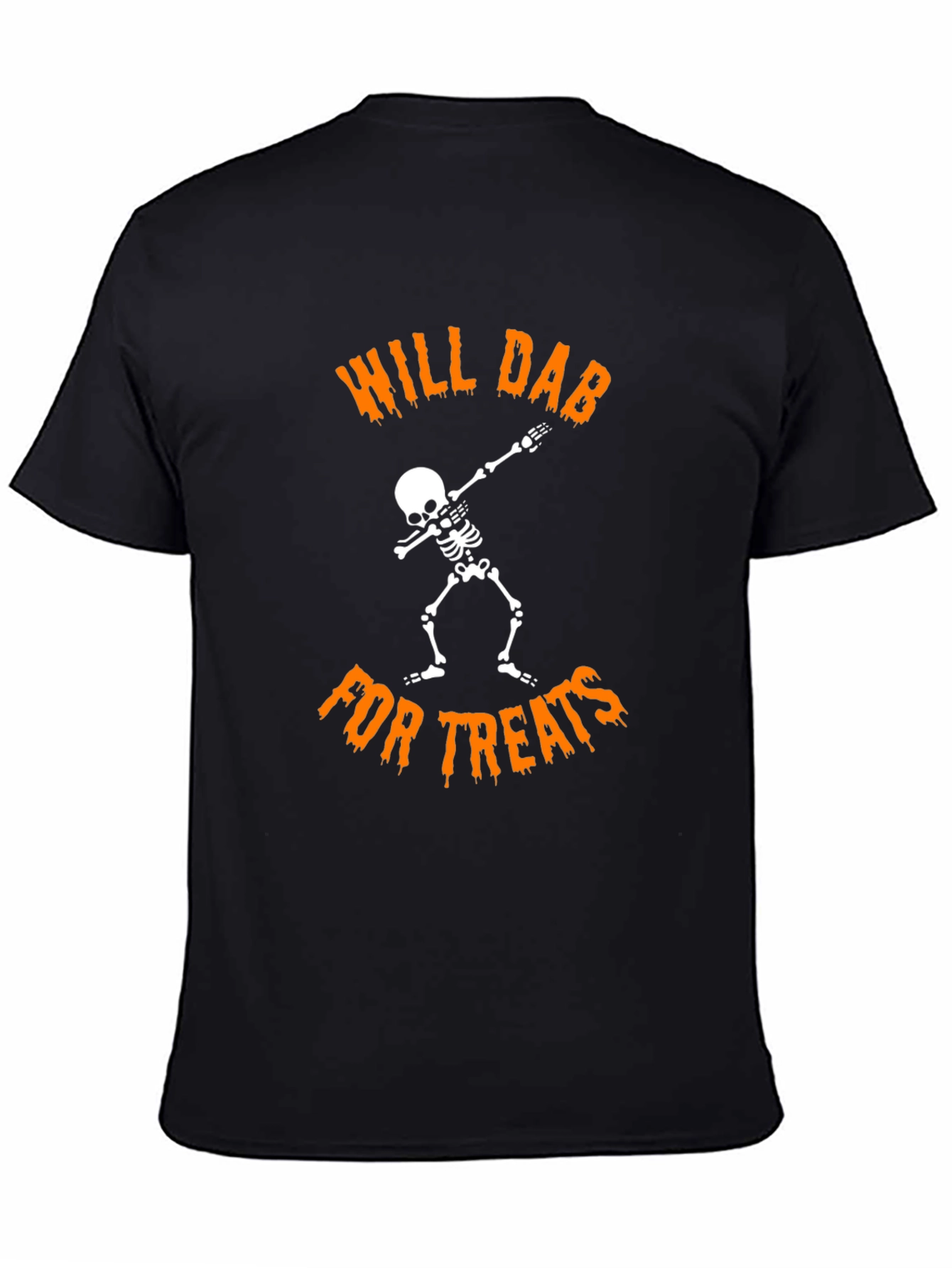 Will Dab For Treats T-Shirt Halloween Skeleton