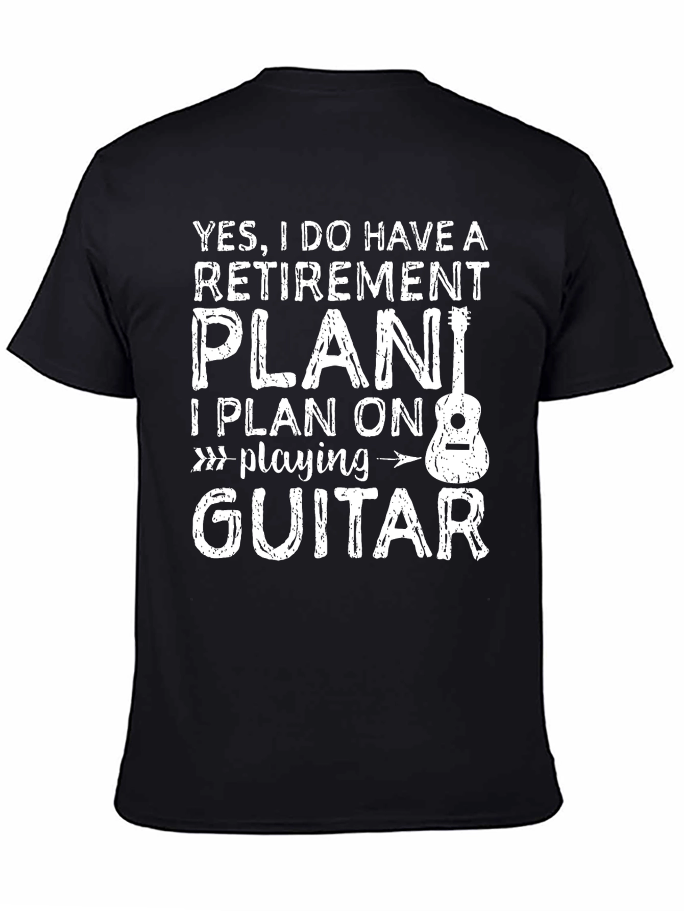 Retirement Plan Guitar T-Shirt