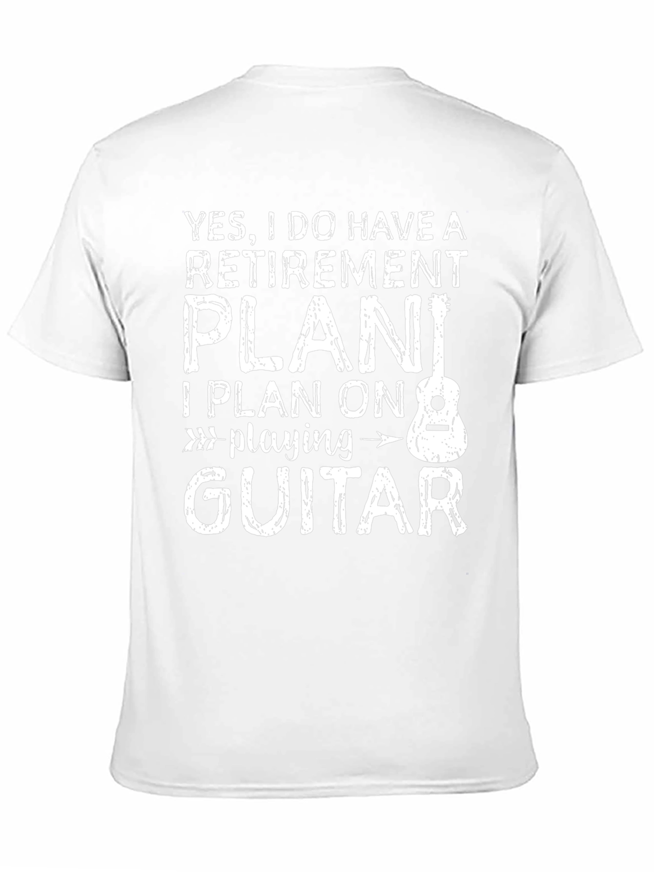 Retirement Plan Guitar T-Shirt