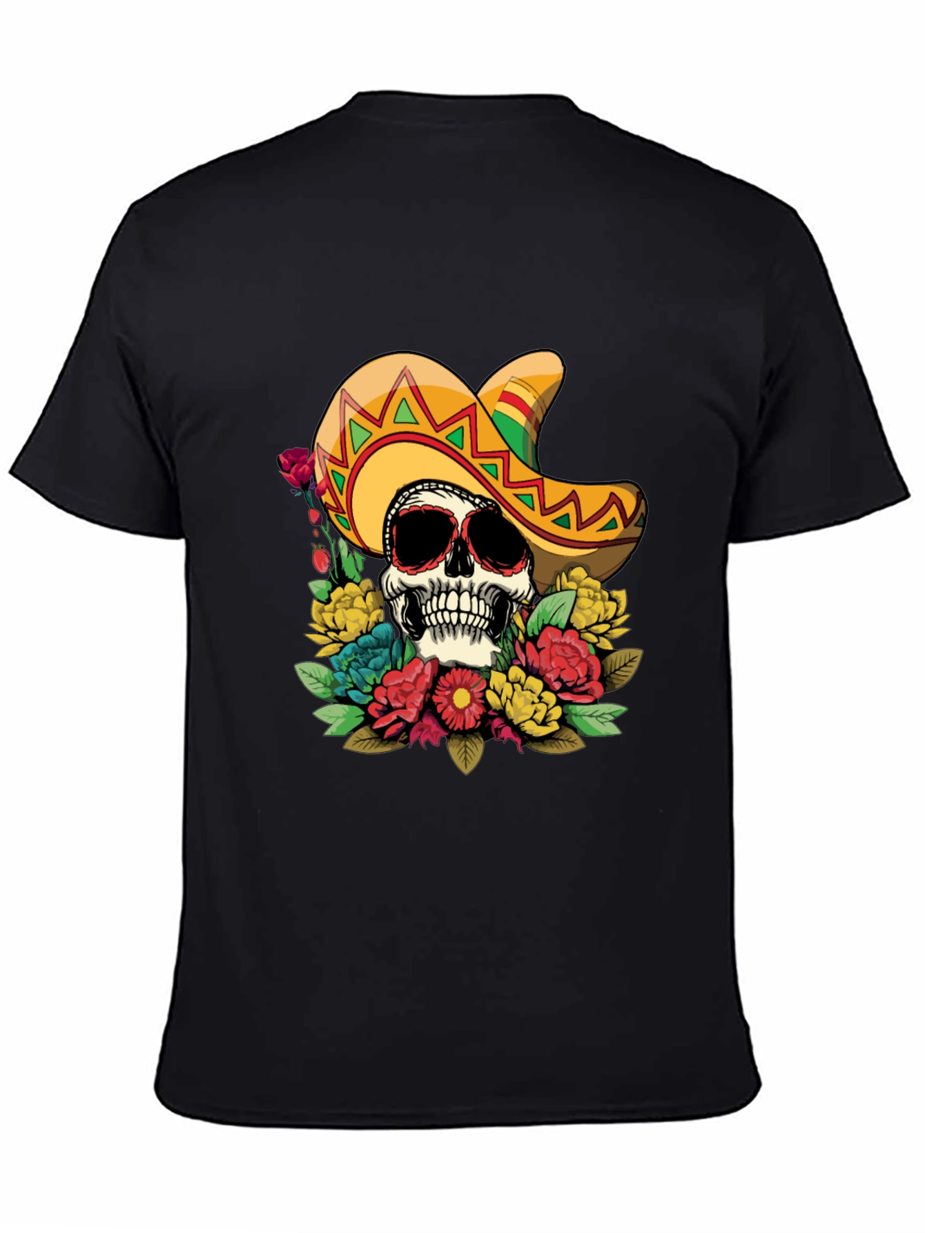 Skull & Sombrero Graphic Tee