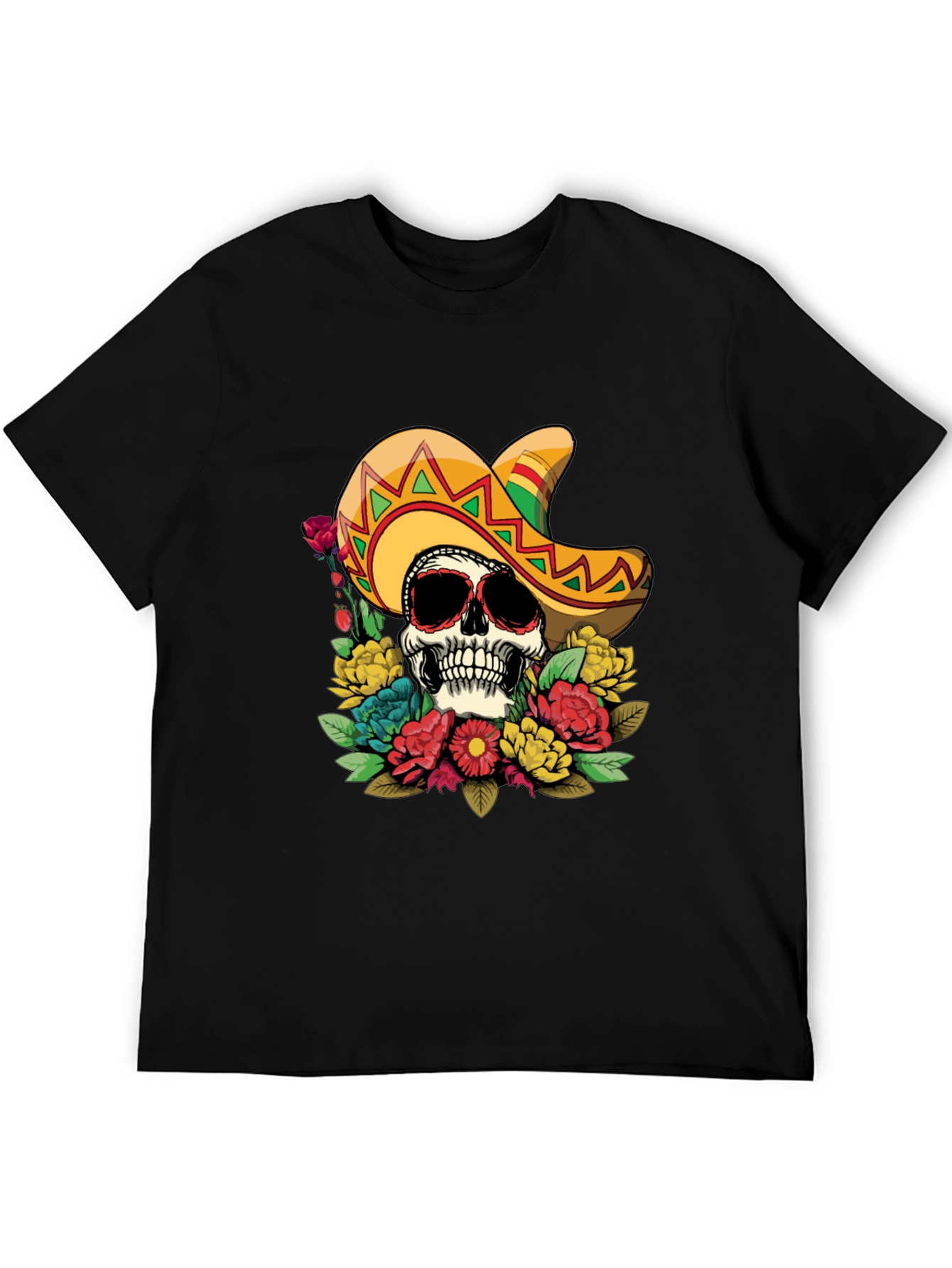 Skull & Sombrero Graphic Tee