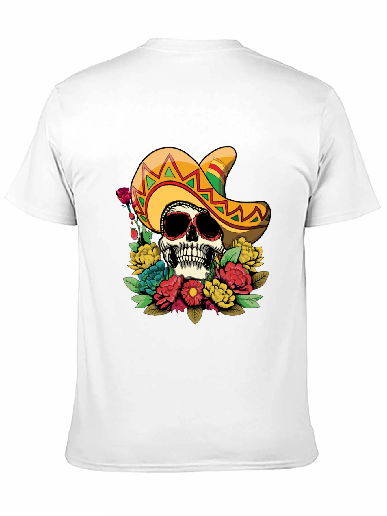 Skull & Sombrero Graphic Tee