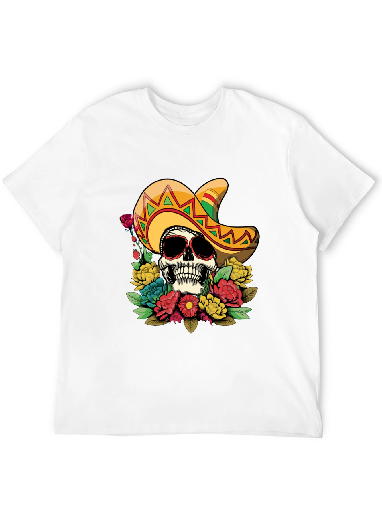 Skull & Sombrero Graphic Tee