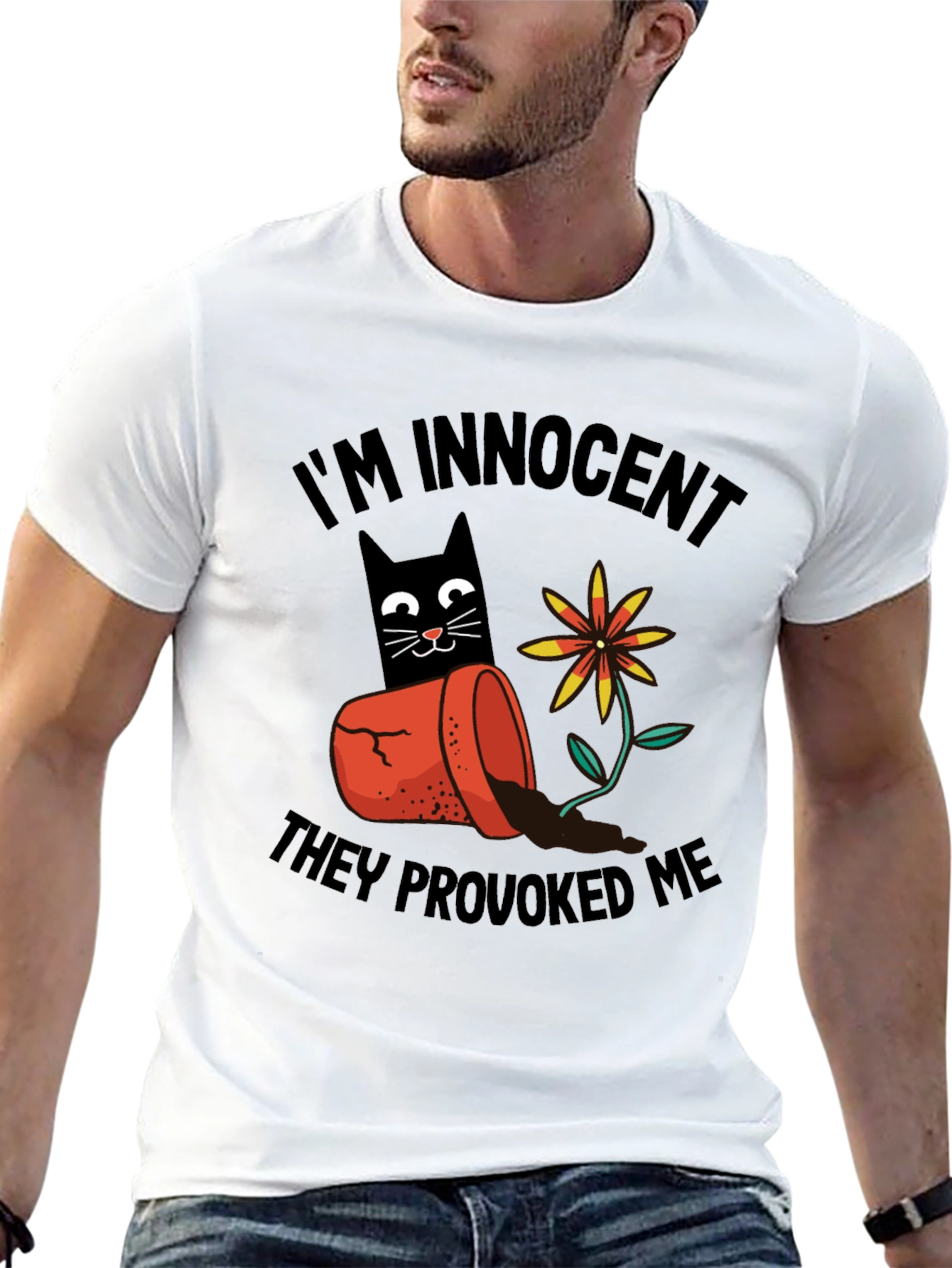 Im Innocent Cat T-Shirt - Funny Kitten Tee