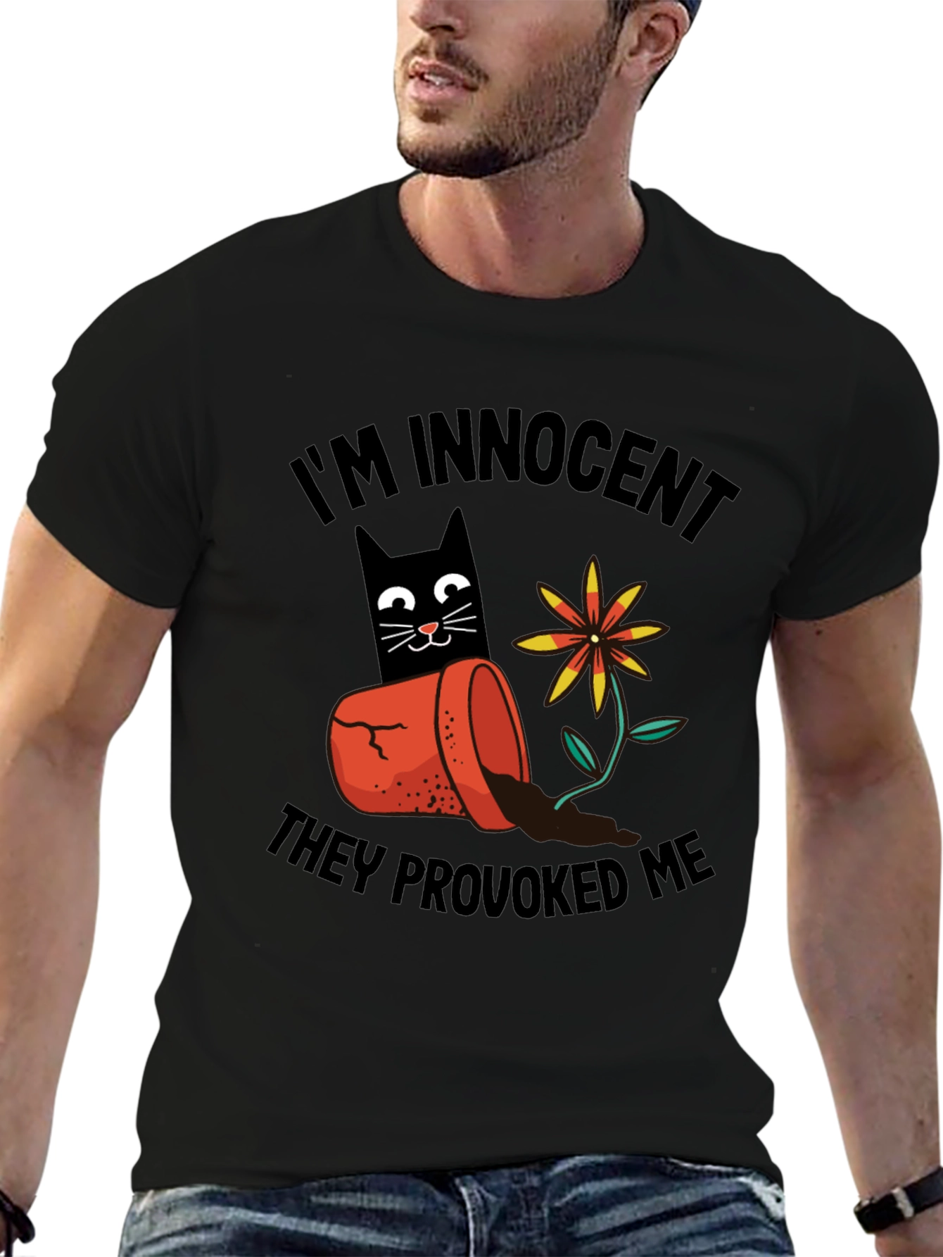 Im Innocent Cat T-Shirt - Funny Kitten Tee
