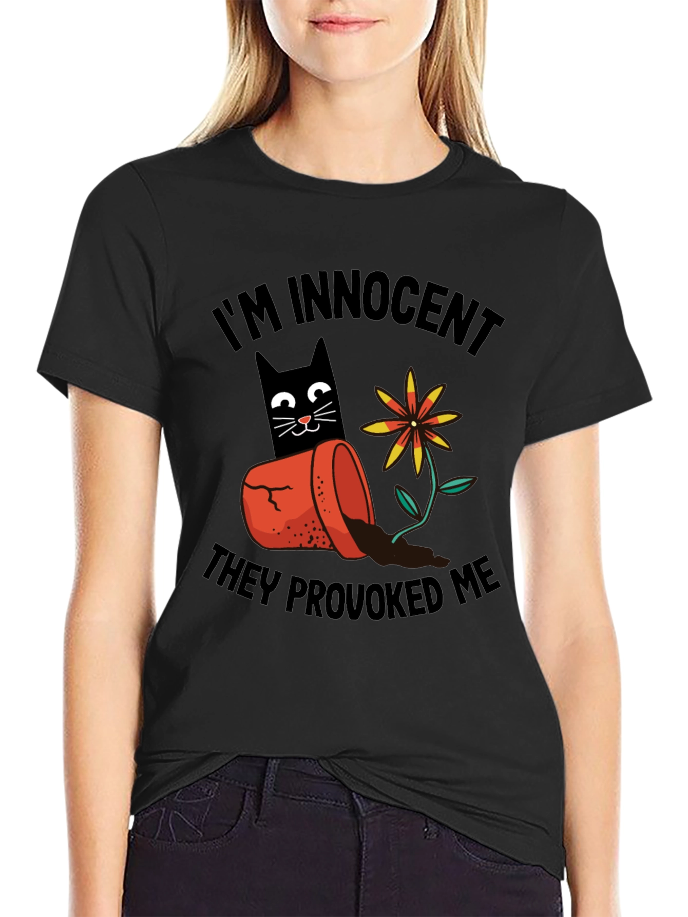 Im Innocent Cat T-Shirt - Funny Kitten Tee