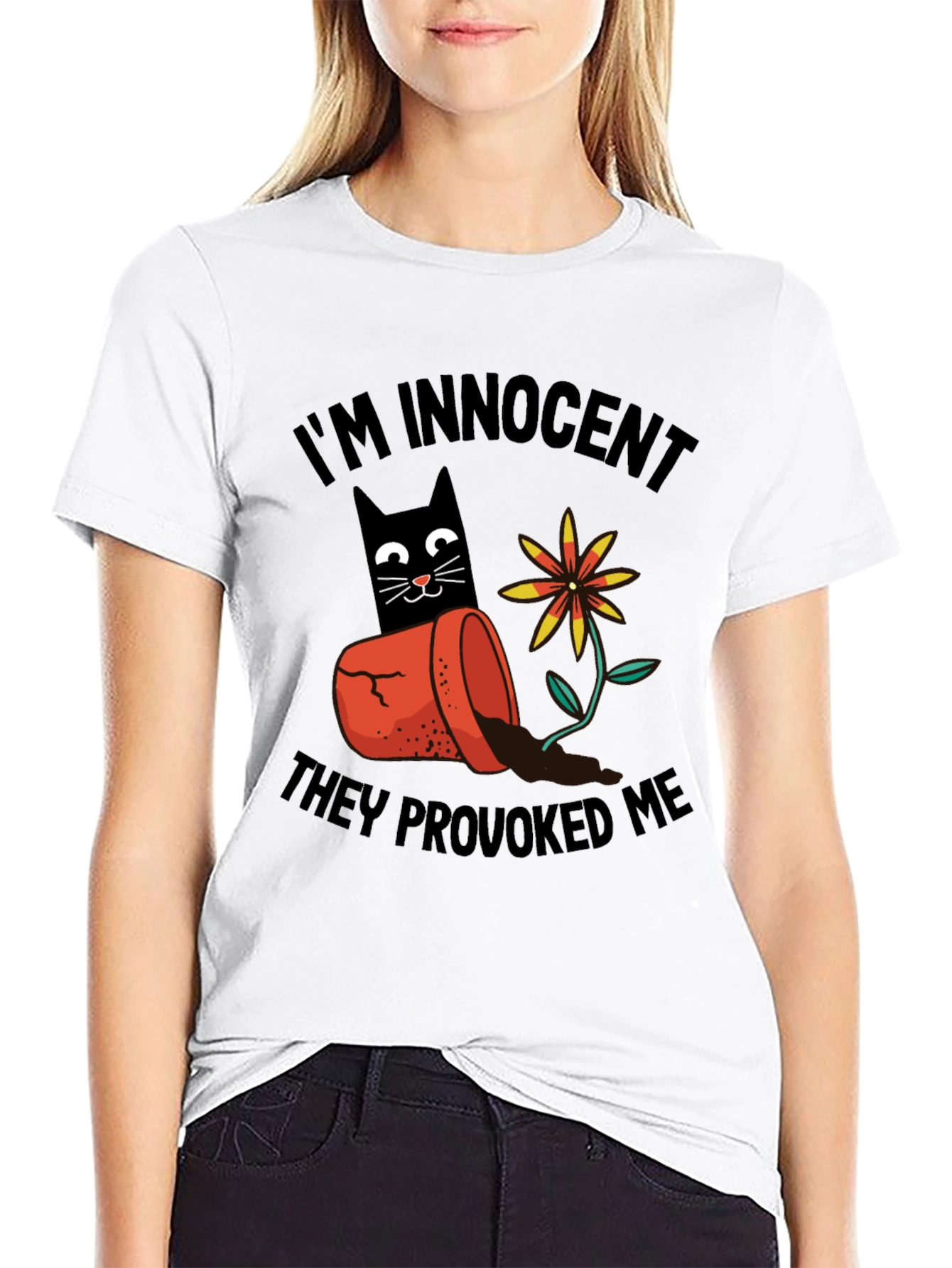 Im Innocent Cat T-Shirt - Funny Kitten Tee