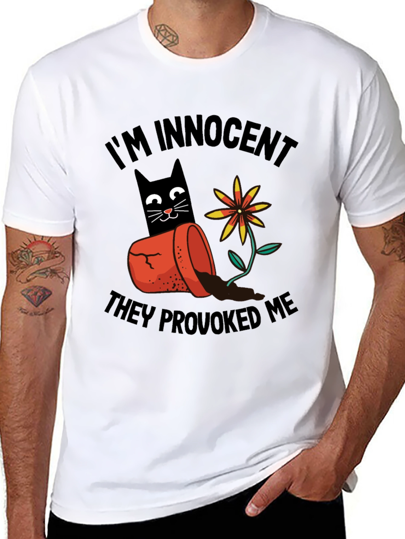 Im Innocent Cat T-Shirt - Funny Kitten Tee