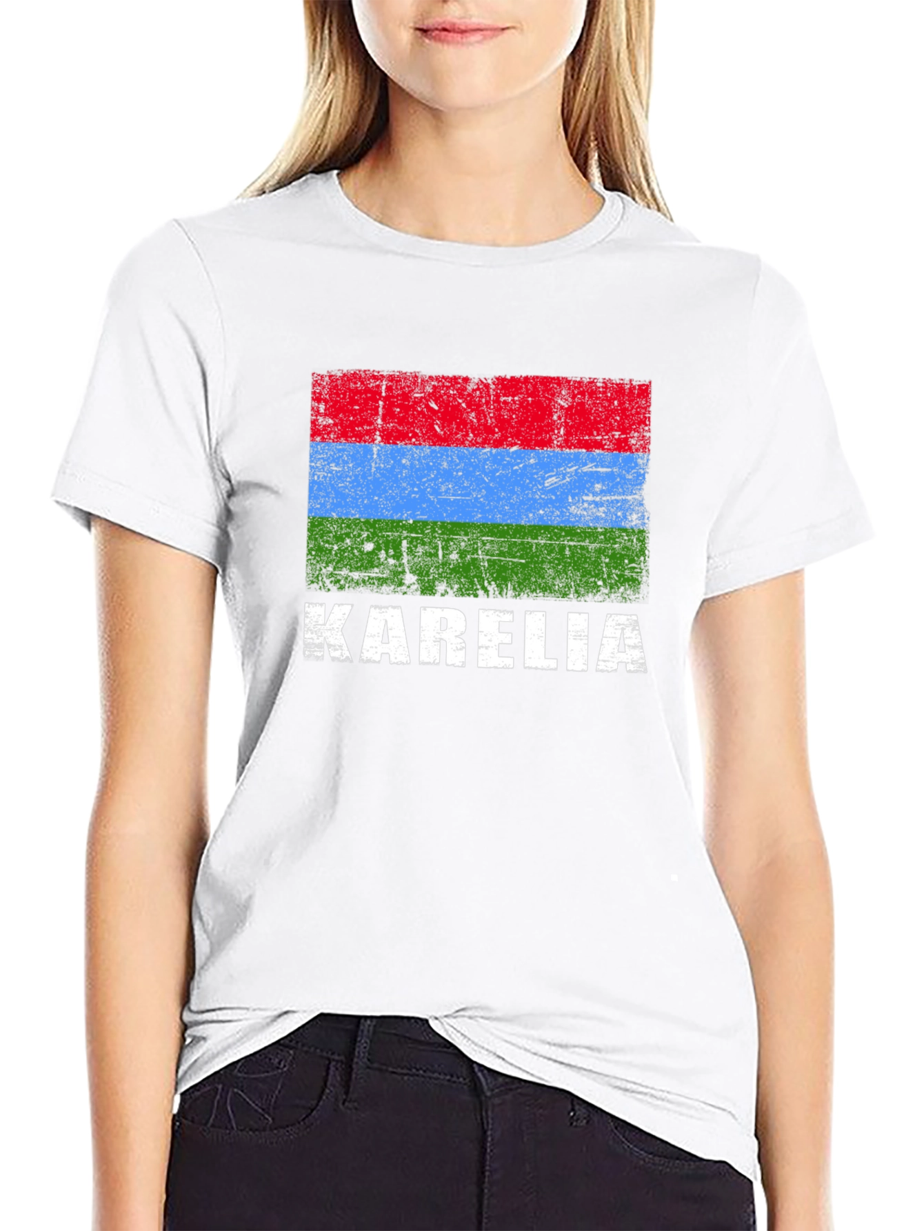 Karelia Flag Graphic T-Shirt