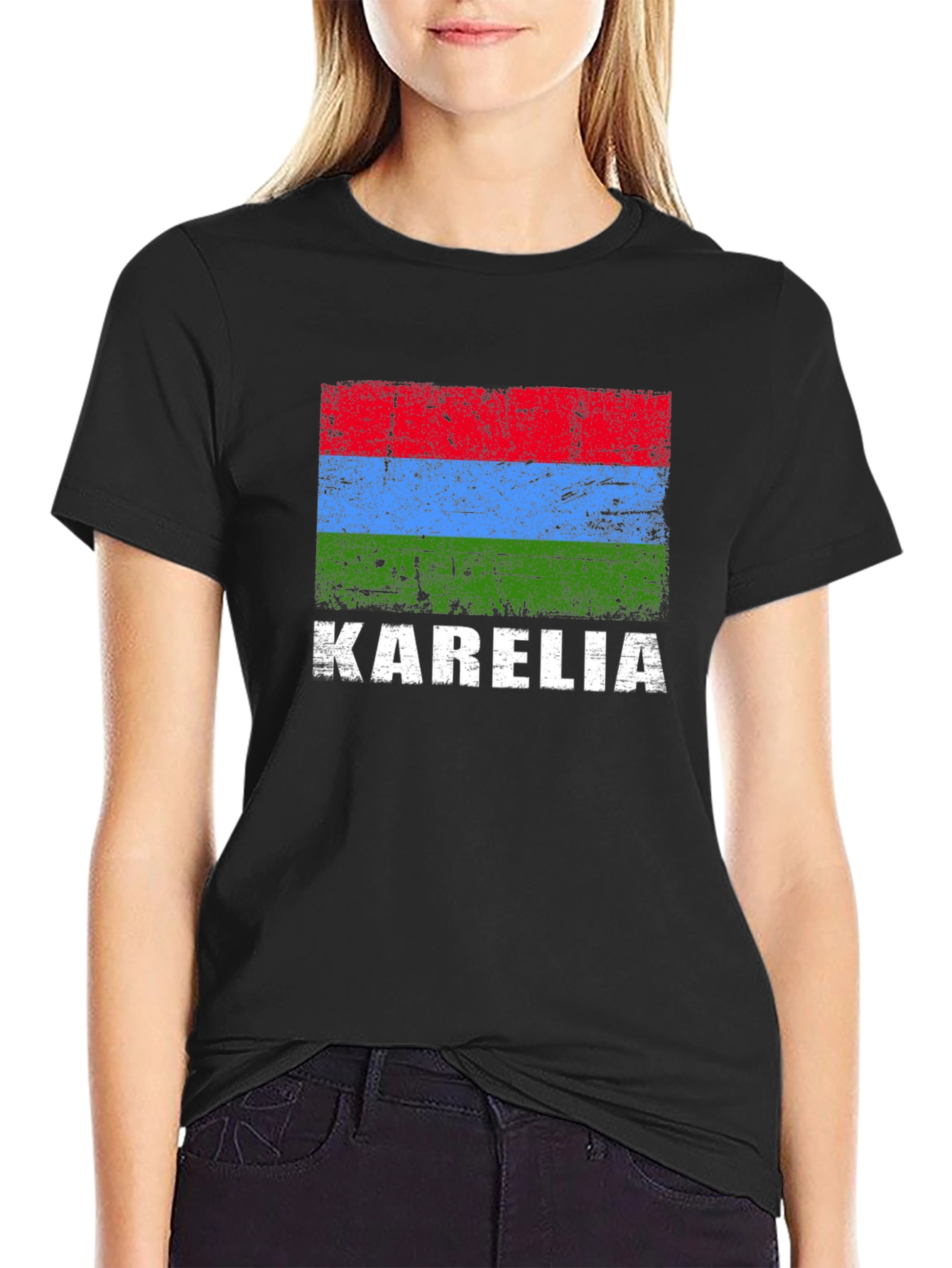 Karelia Flag Graphic T-Shirt