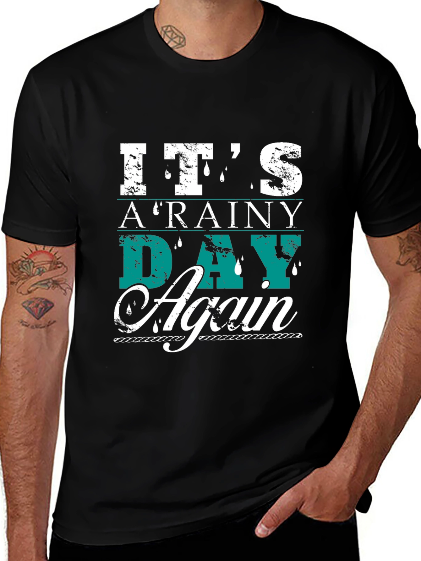 Rainy Day Graphic T-Shirt